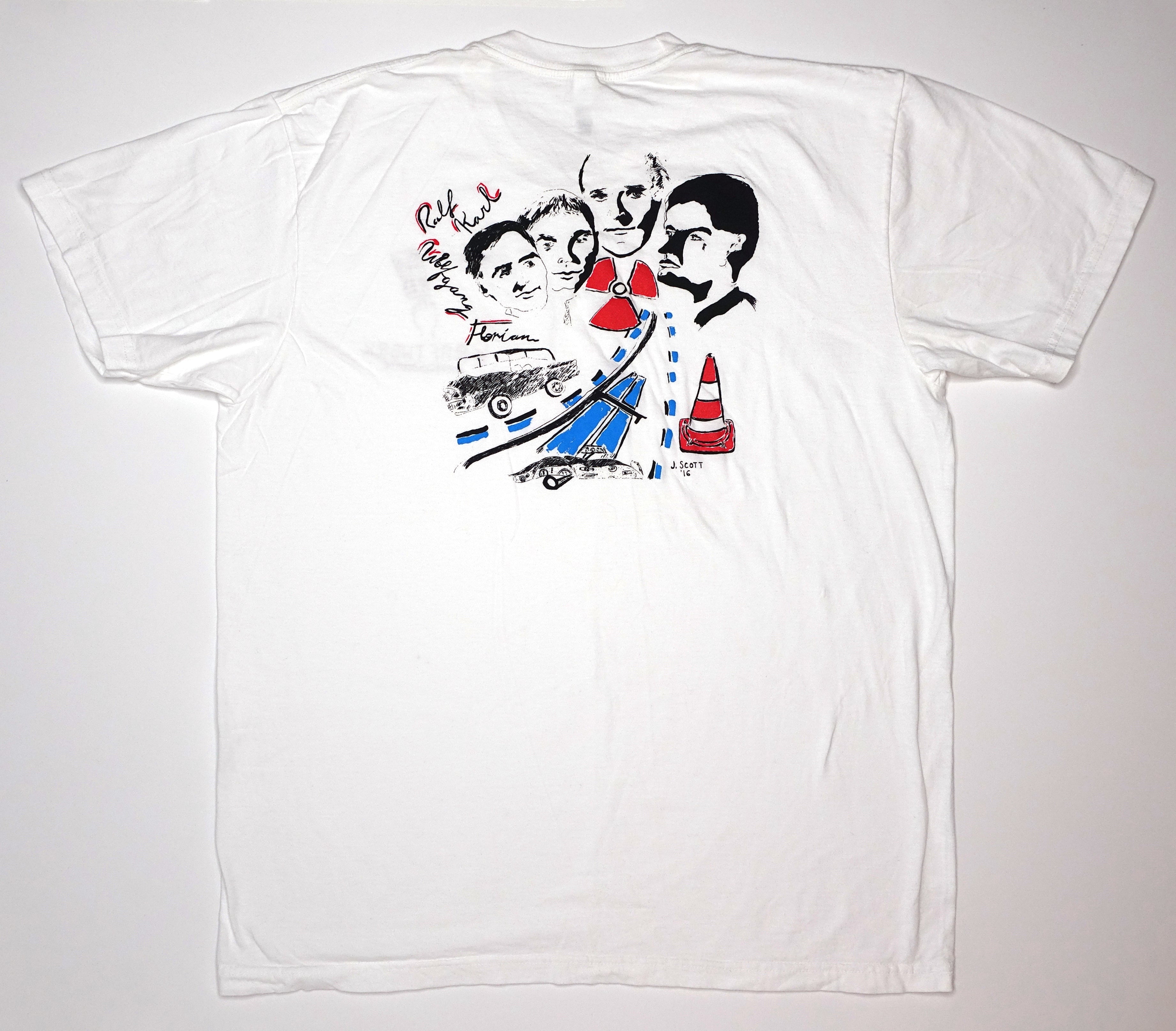 Kraftwerk - 2016 J Scott Drawing Tour Shirt Size Large