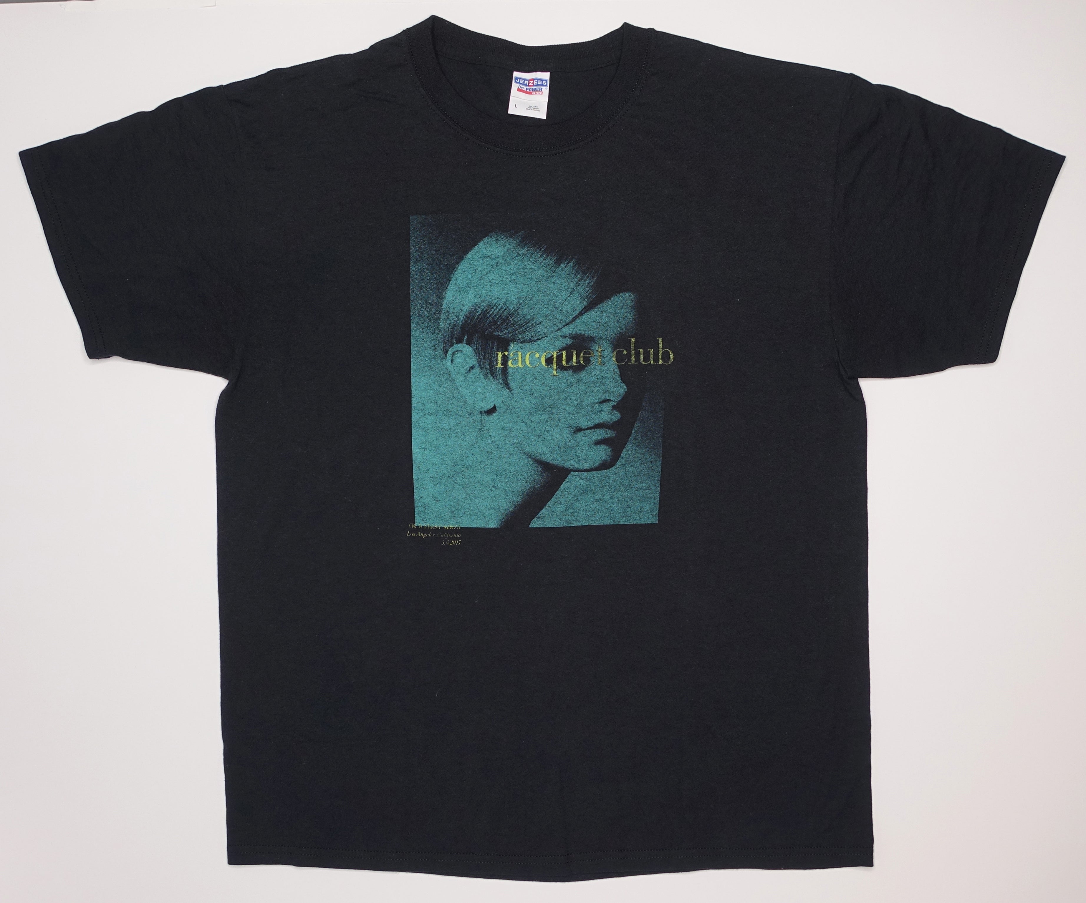 Racquet Club - First Show Ever 5-6-17 Shirt Size Large
