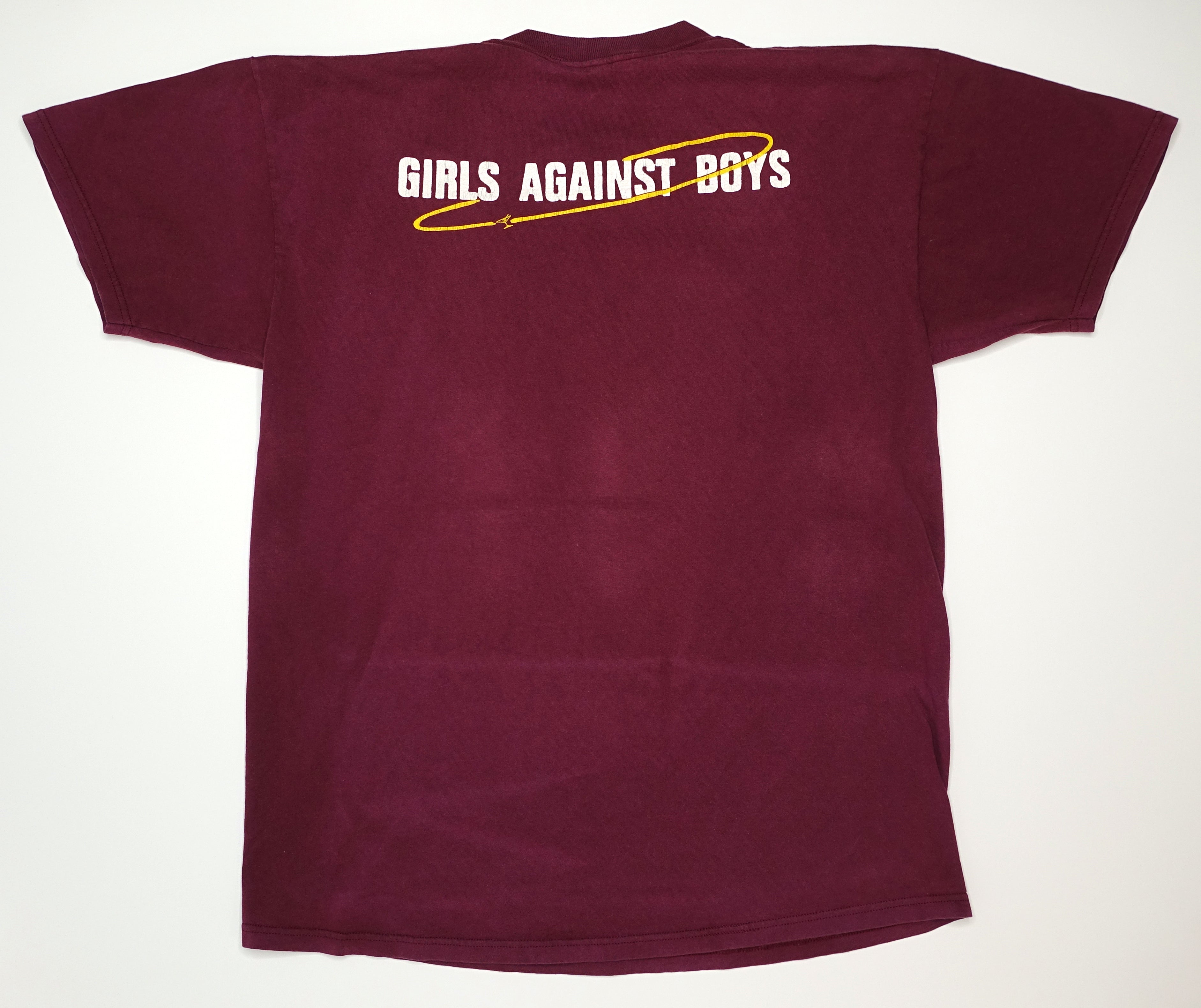 Girls Against Boys – Cruise Yourself 1994 Tour Shirt Size Large