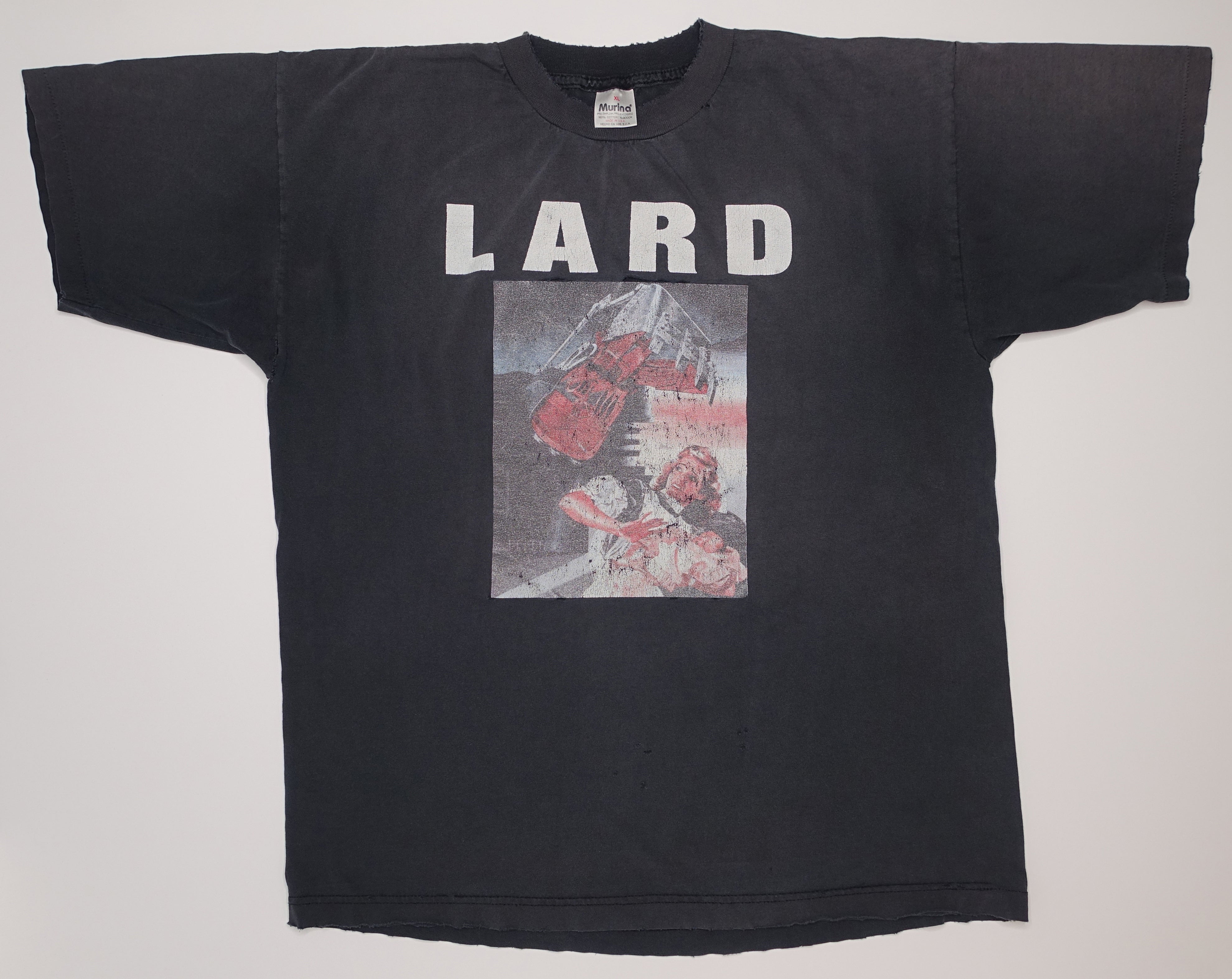 Lard - The Last Temptation Of Reid 1990 Tour Shirt Size XL