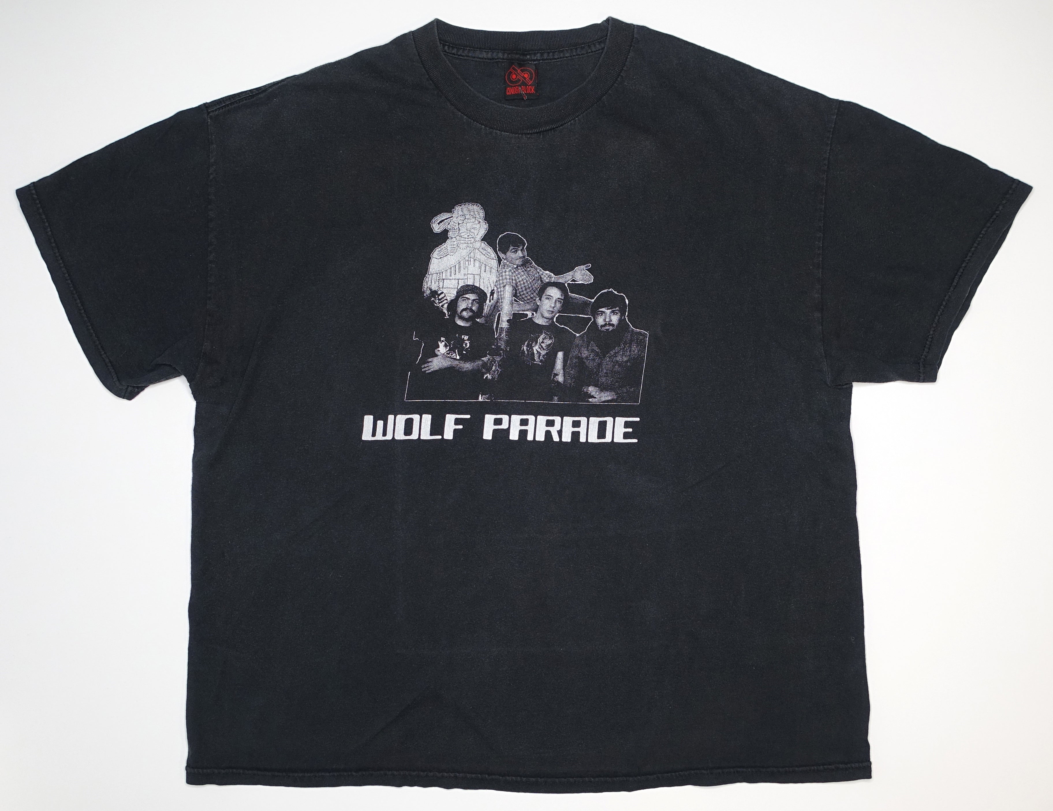 Wolf Parade - Band Photo "Live" Tour Shirt Size XL
