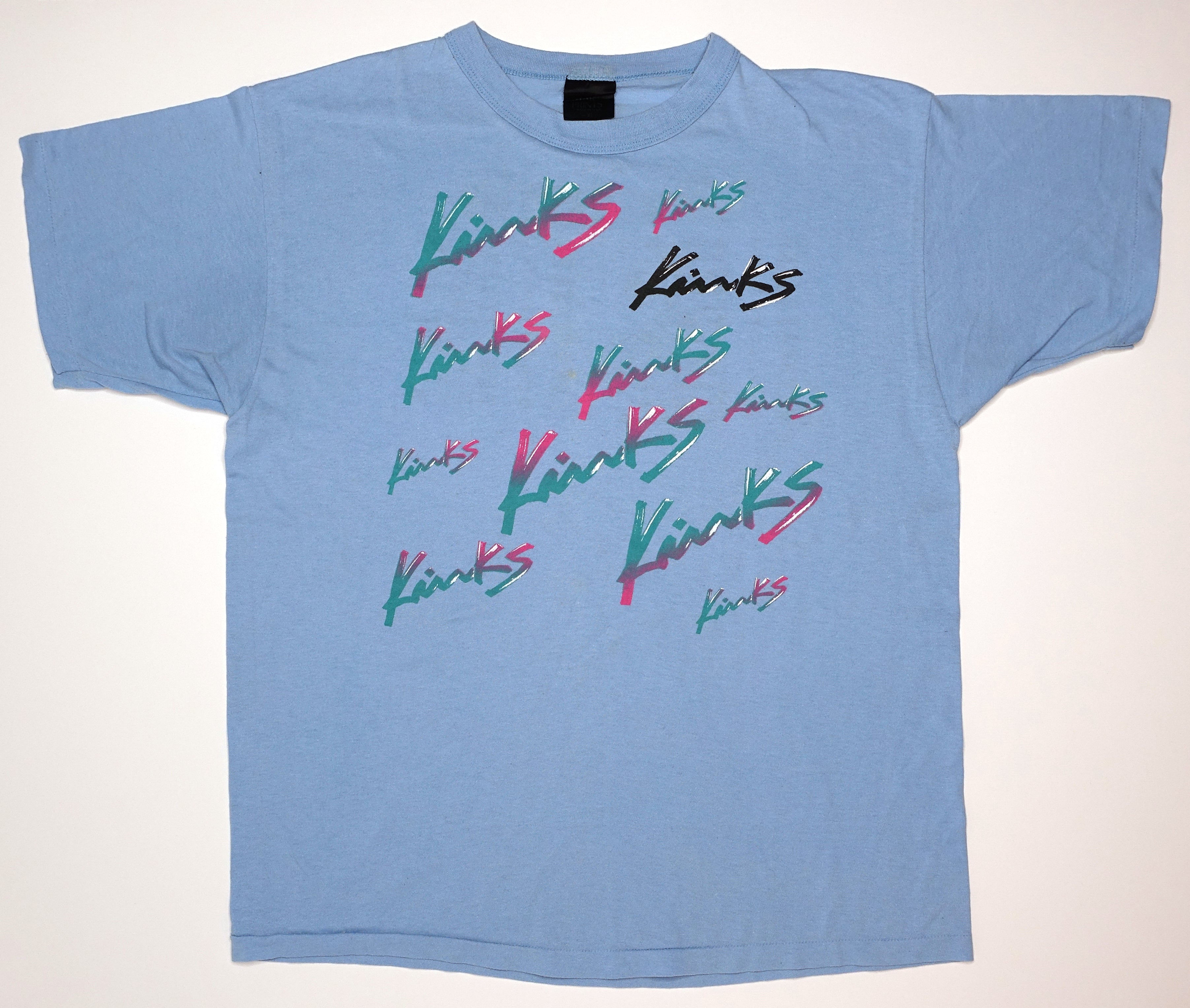 Kinks - Word Of Mouth 1985 US Tour Shirt Size XL