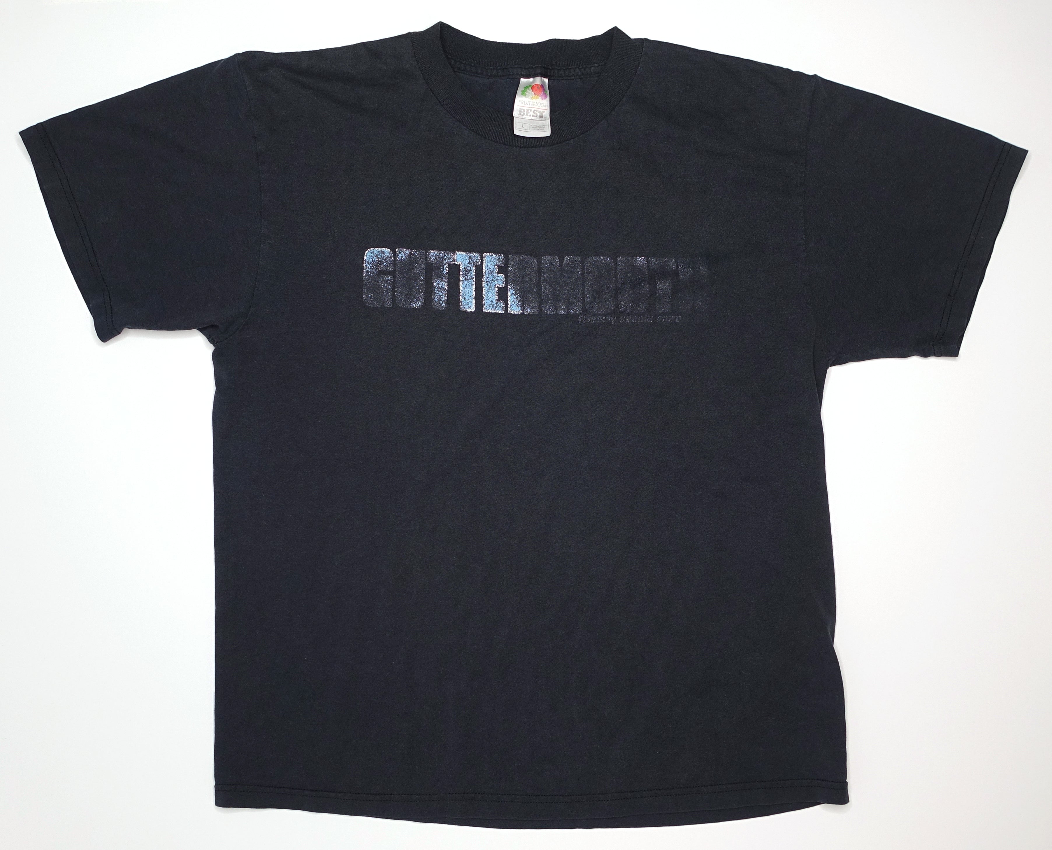 Guttermouth - Friendly People Since 1989 Tour Shirt Blue Size Large