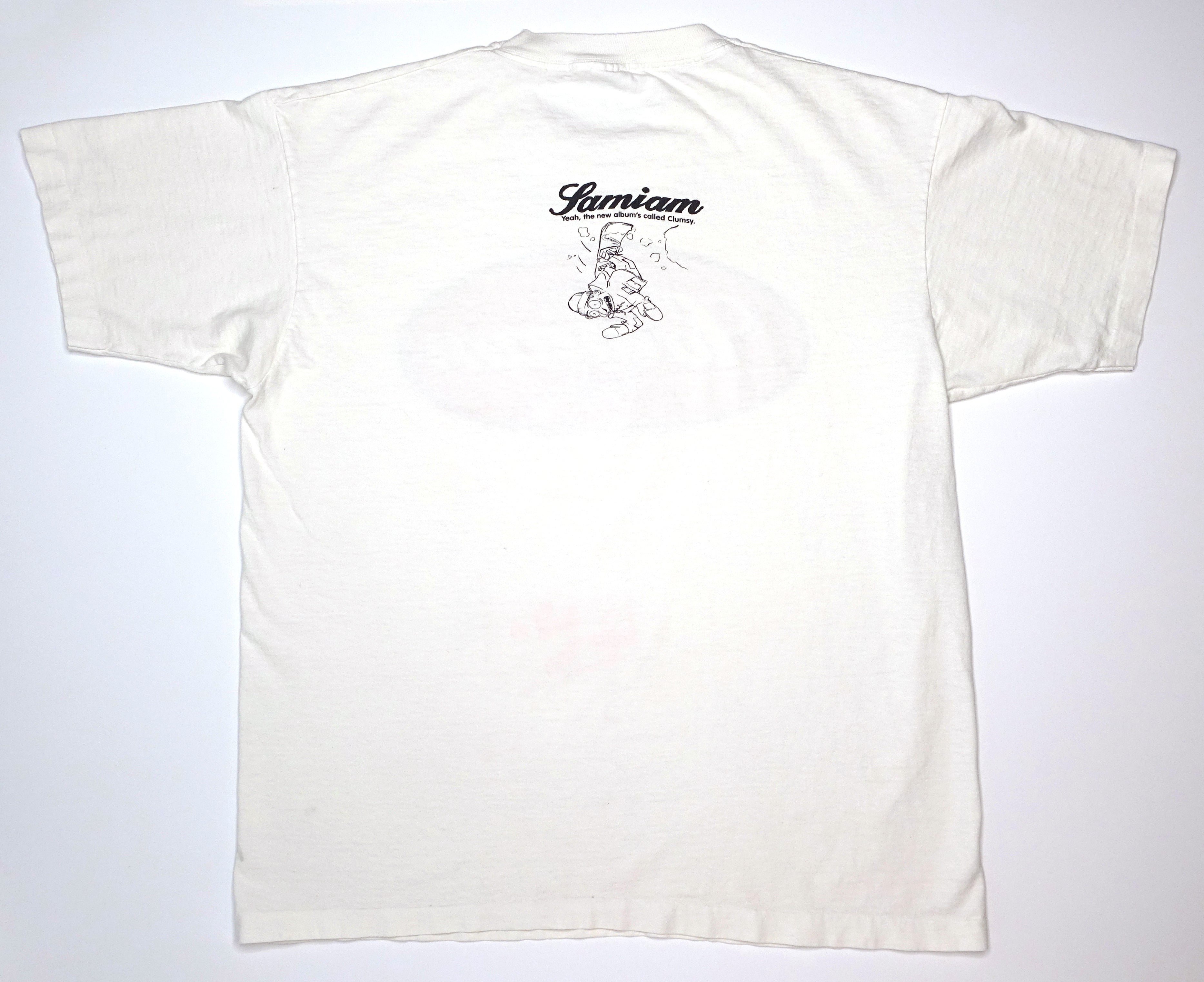 Samiam - Oval Logo / Clumsy 1994 Tour Shirt Size XL