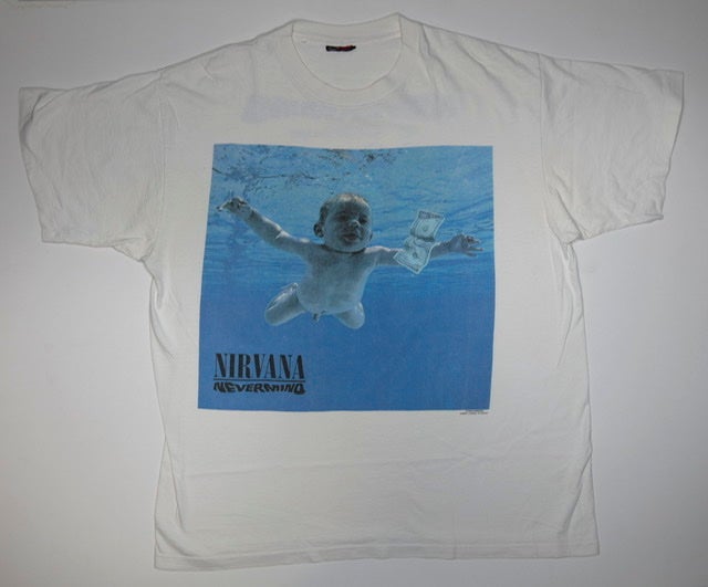 Nirvana - Nevermind 1991 Tour Giant Shirt Size XL