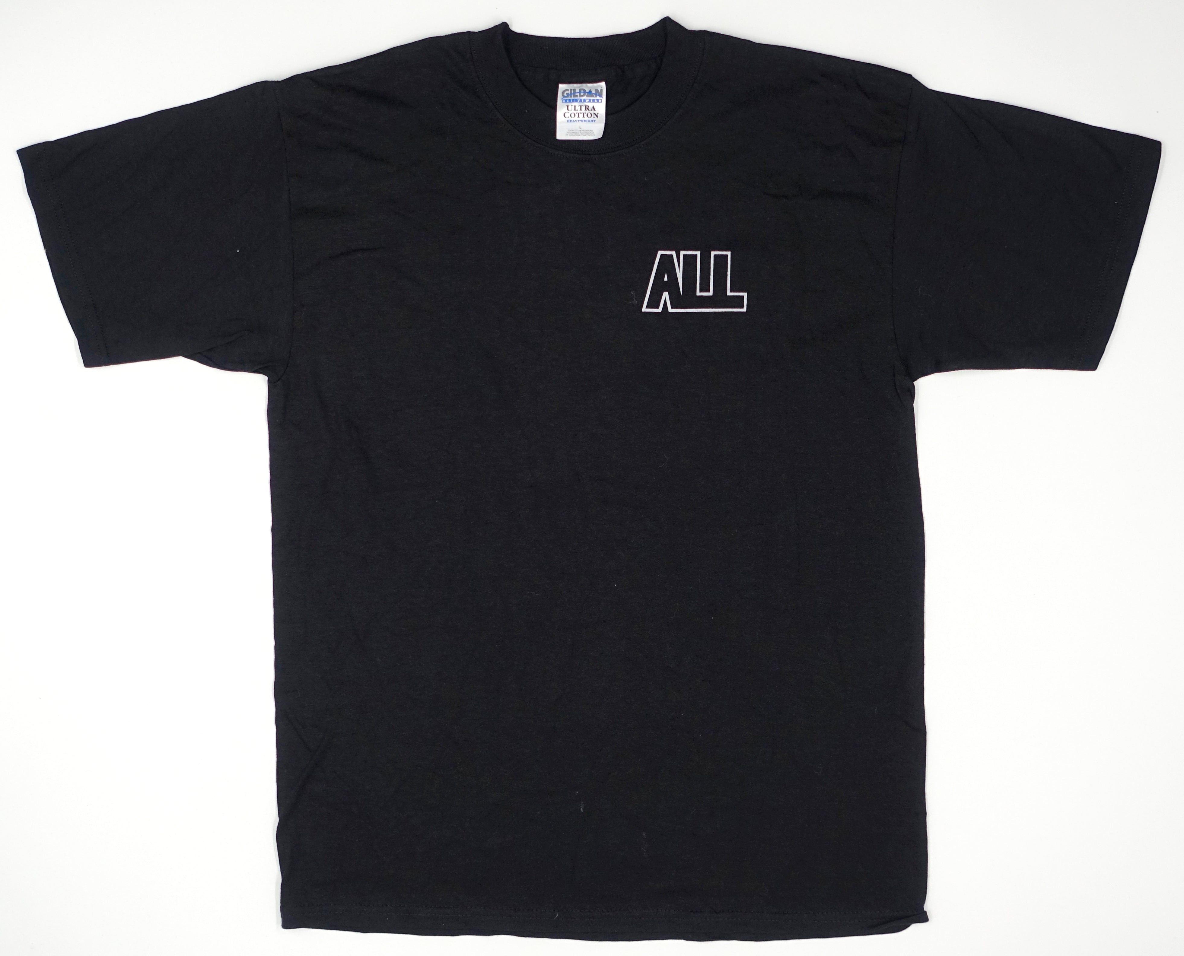 ALL - Gnu Year 1999 Tour Shirt Size Large