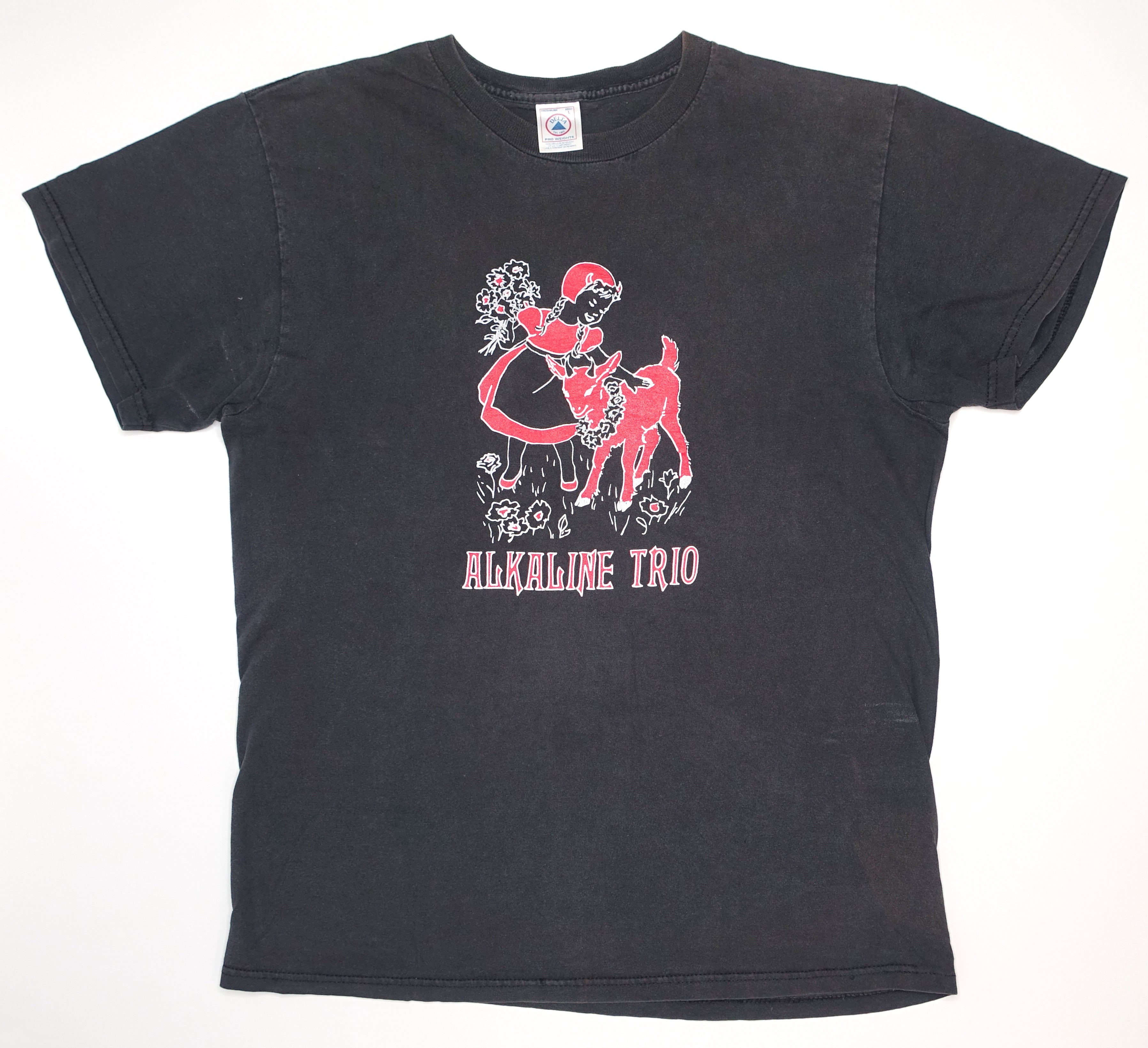 Alkaline Trio – Bo Peep And Evil Goat Black Tour Shirt Size Large