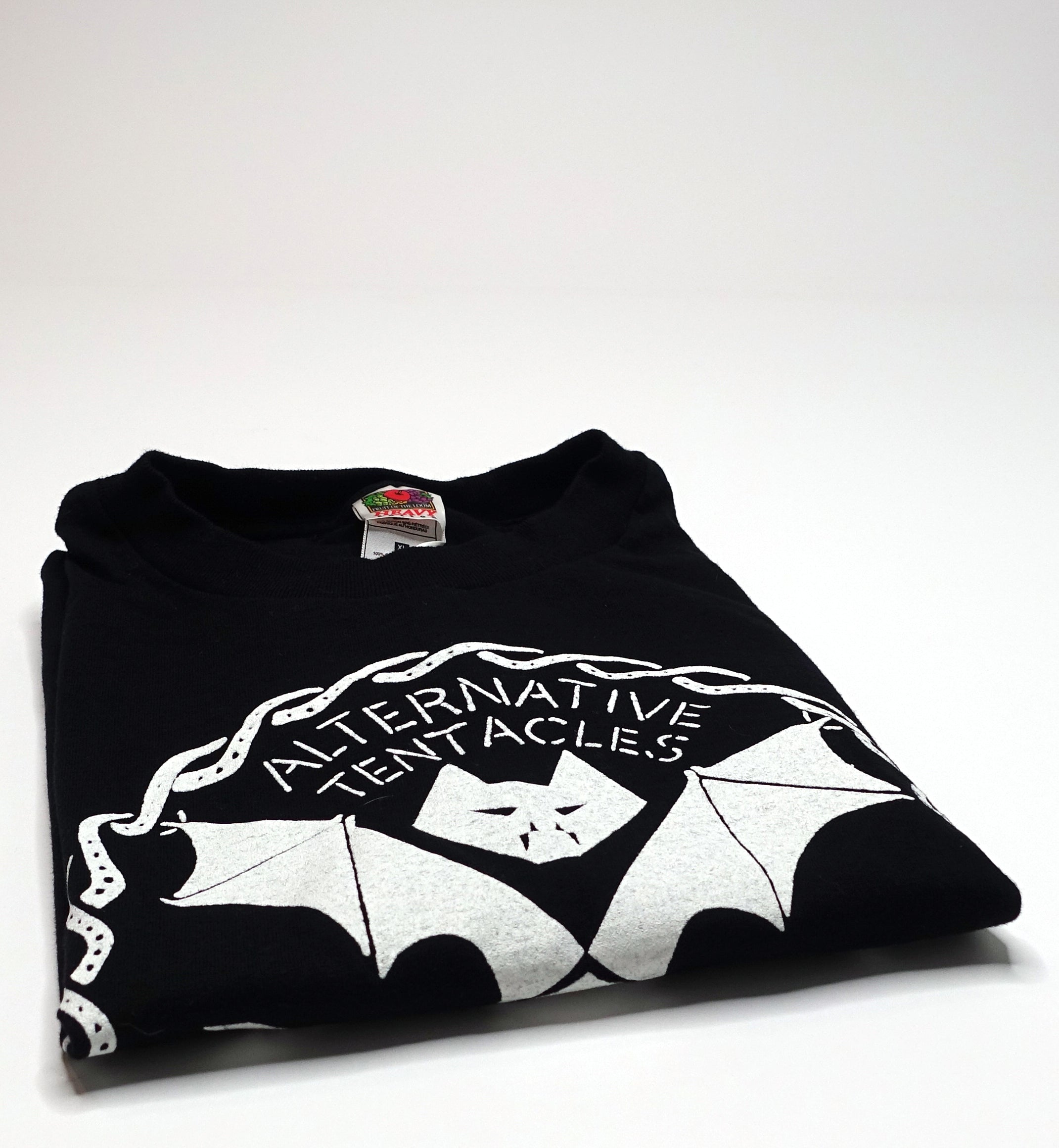 Alternative Tentacles – Winston Smith Bat Logo 90's Shirt Size XL