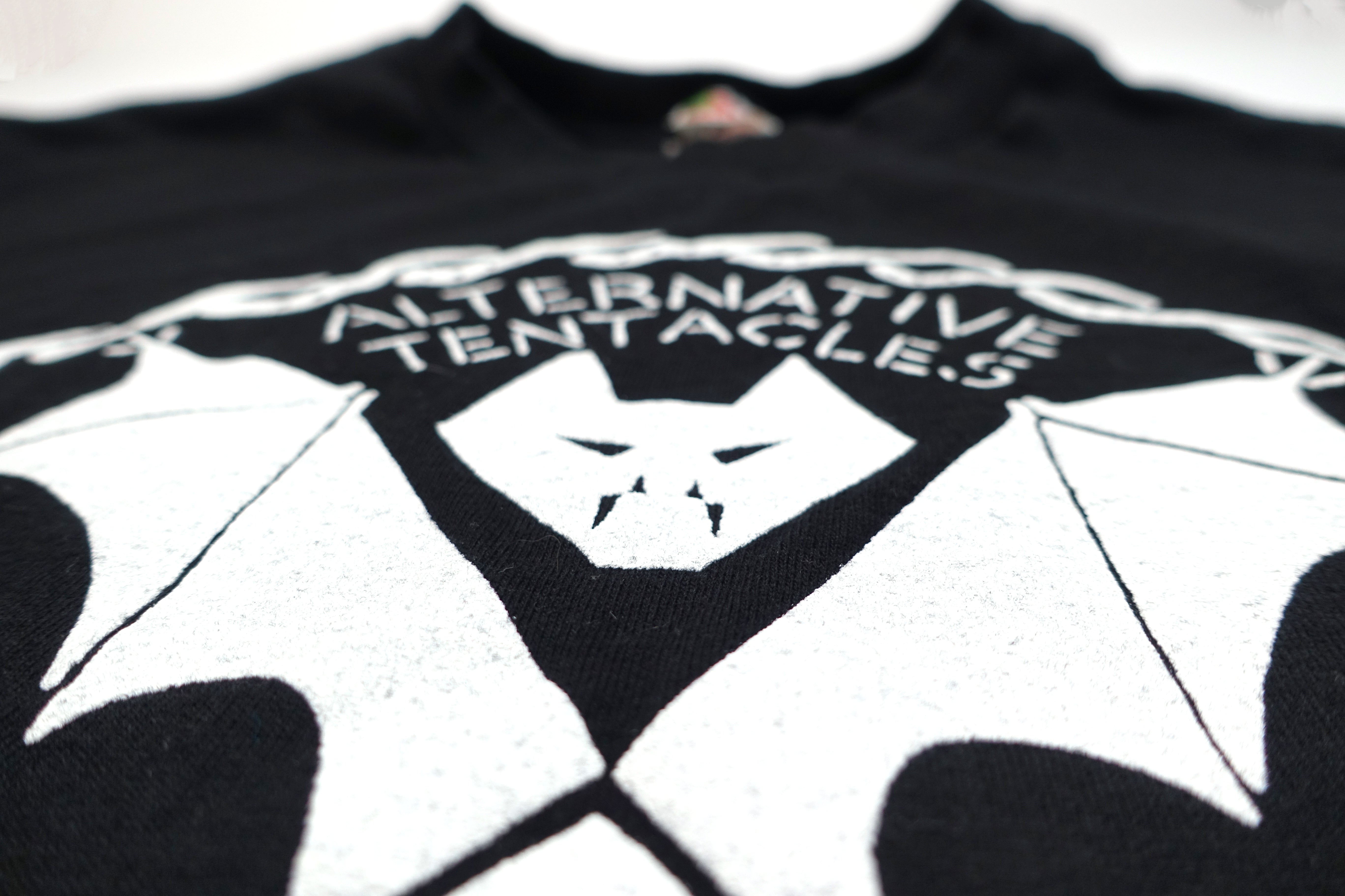 Alternative Tentacles – Winston Smith Bat Logo 90's Shirt Size XL