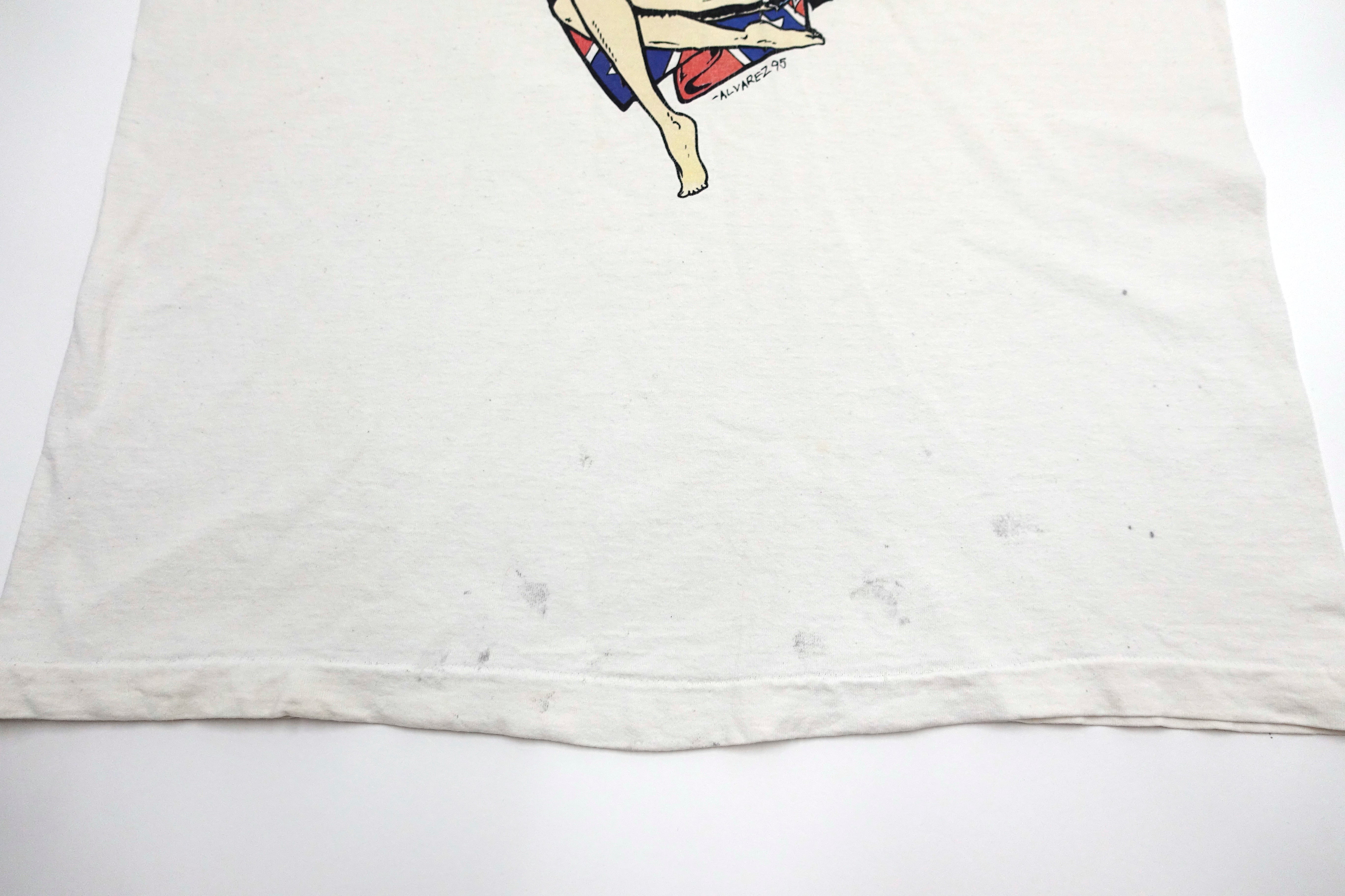 Antiseen - Moonshine Dixie Girl 1995 Tour Shirt Size XL