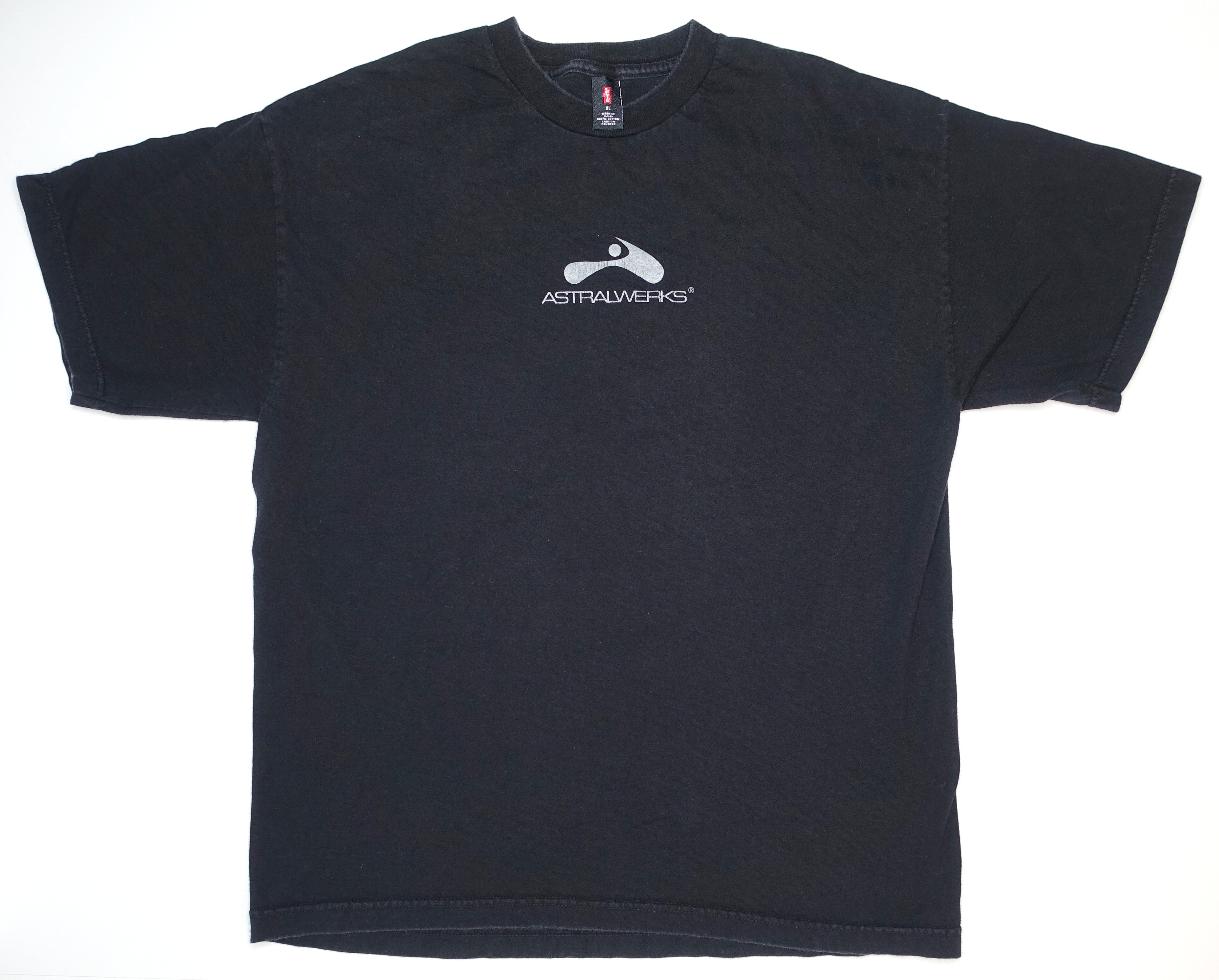 Astralwerks Records - Promo Only Logo 2000 Shirt Size XL