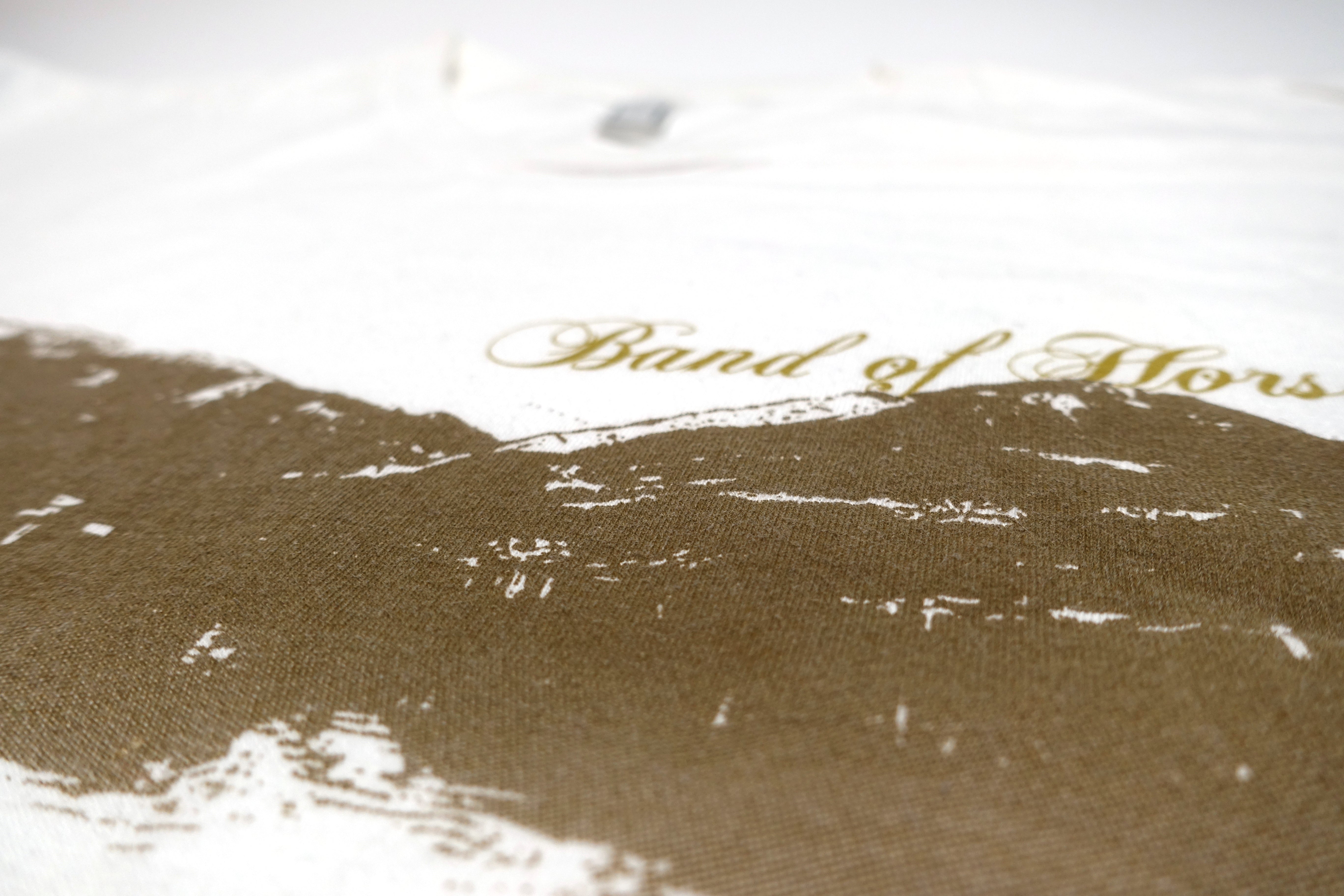 Band Of Horses - Cease To Begin Mountains 2007 Tour Shirt Size Large