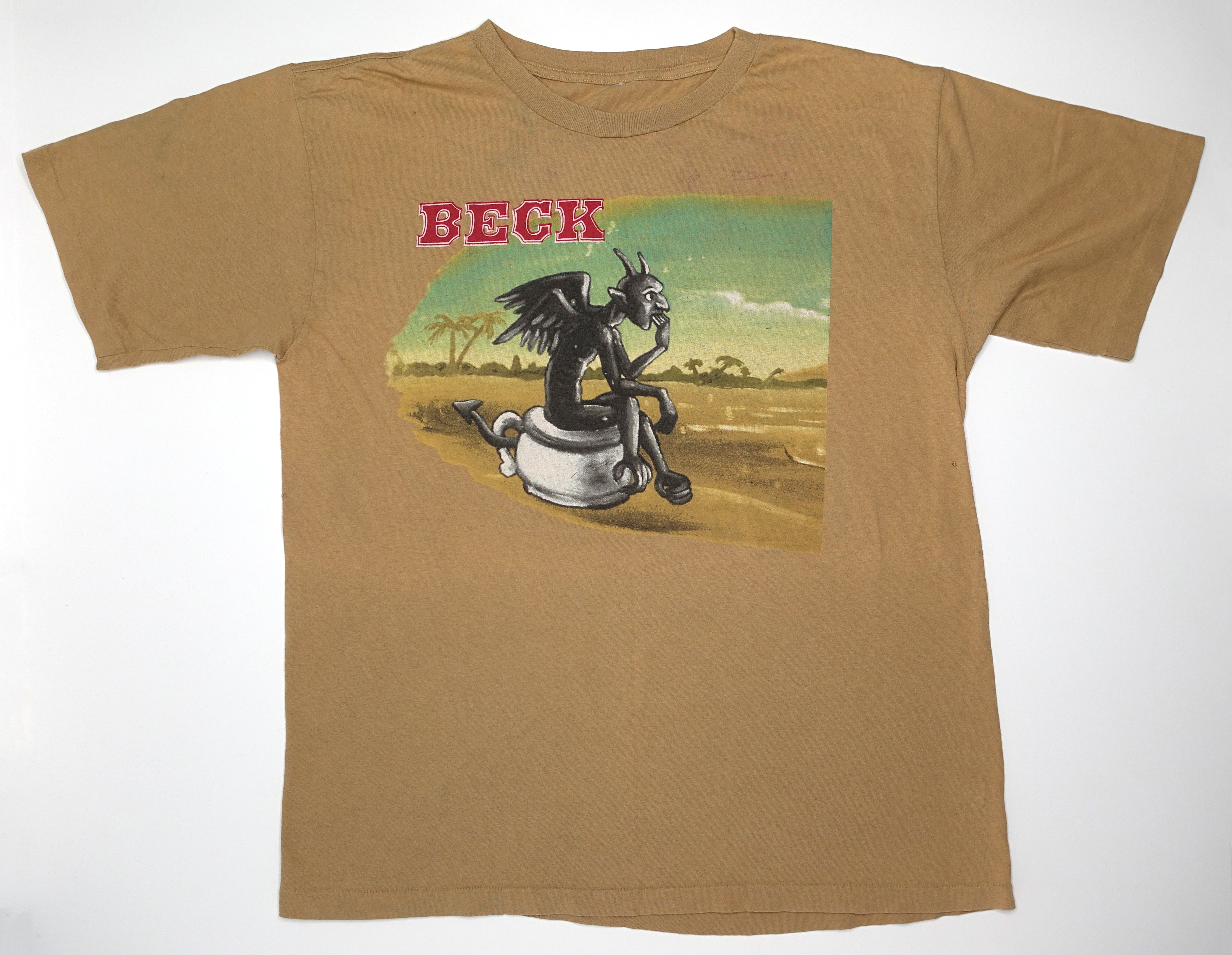 Beck – Devil's Haircut / KROQ Christmas 1996 Tour Tour Shirt Size XL