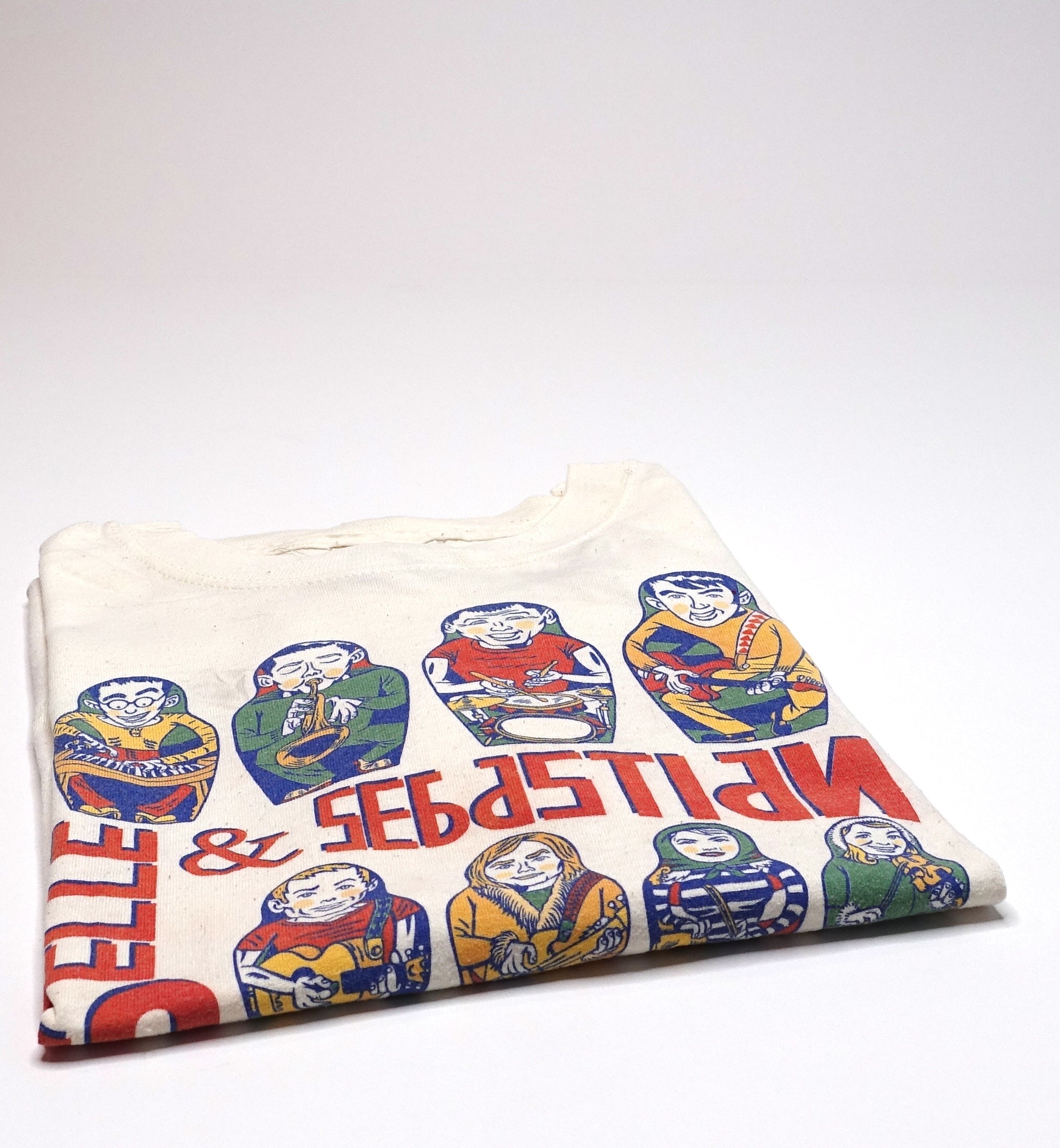 Belle & Sebastian - Russian Nesting Dolls Tour Shirt Size Large
