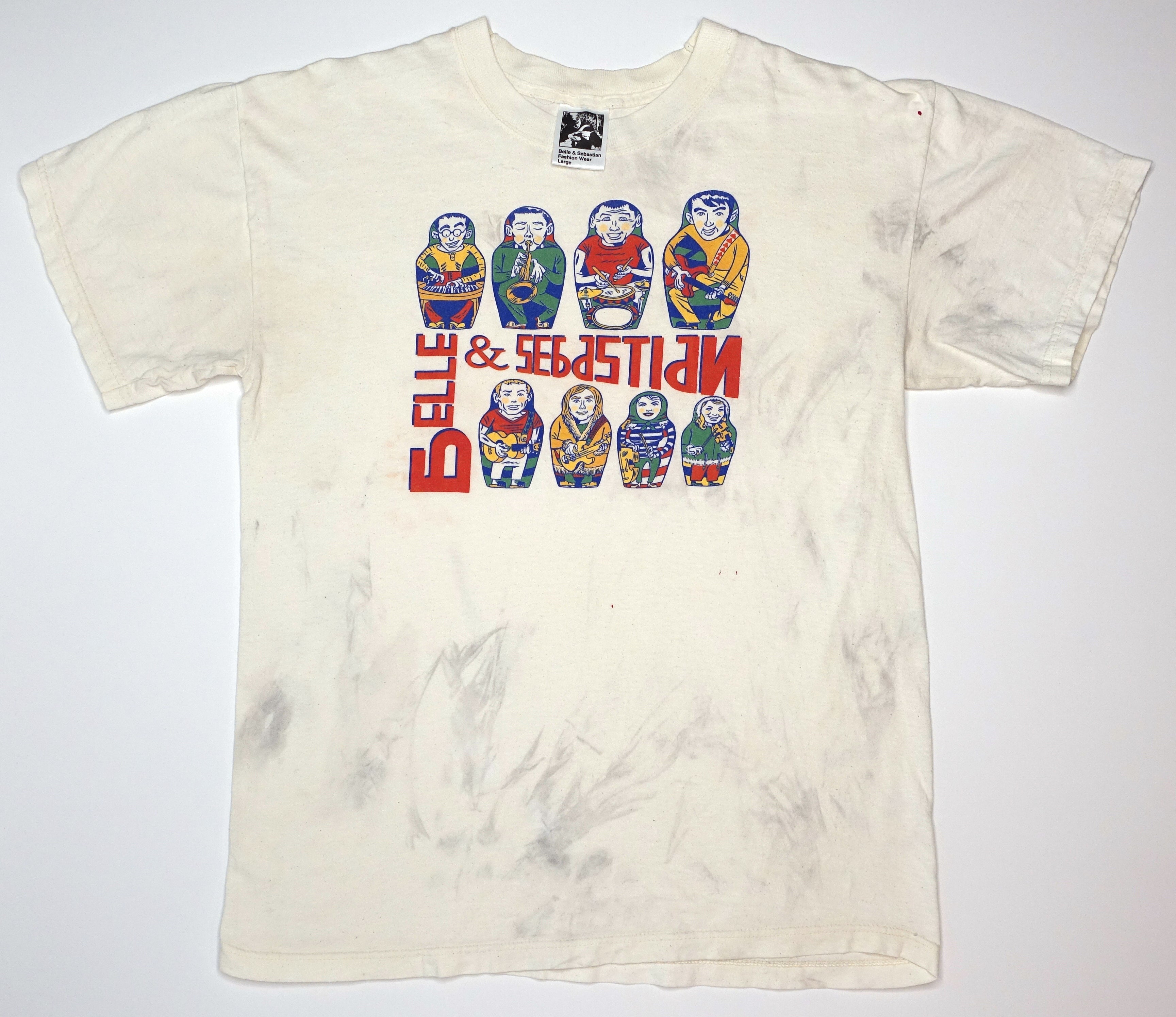 Belle & Sebastian - Russian Nesting Dolls Tour Shirt Size Large