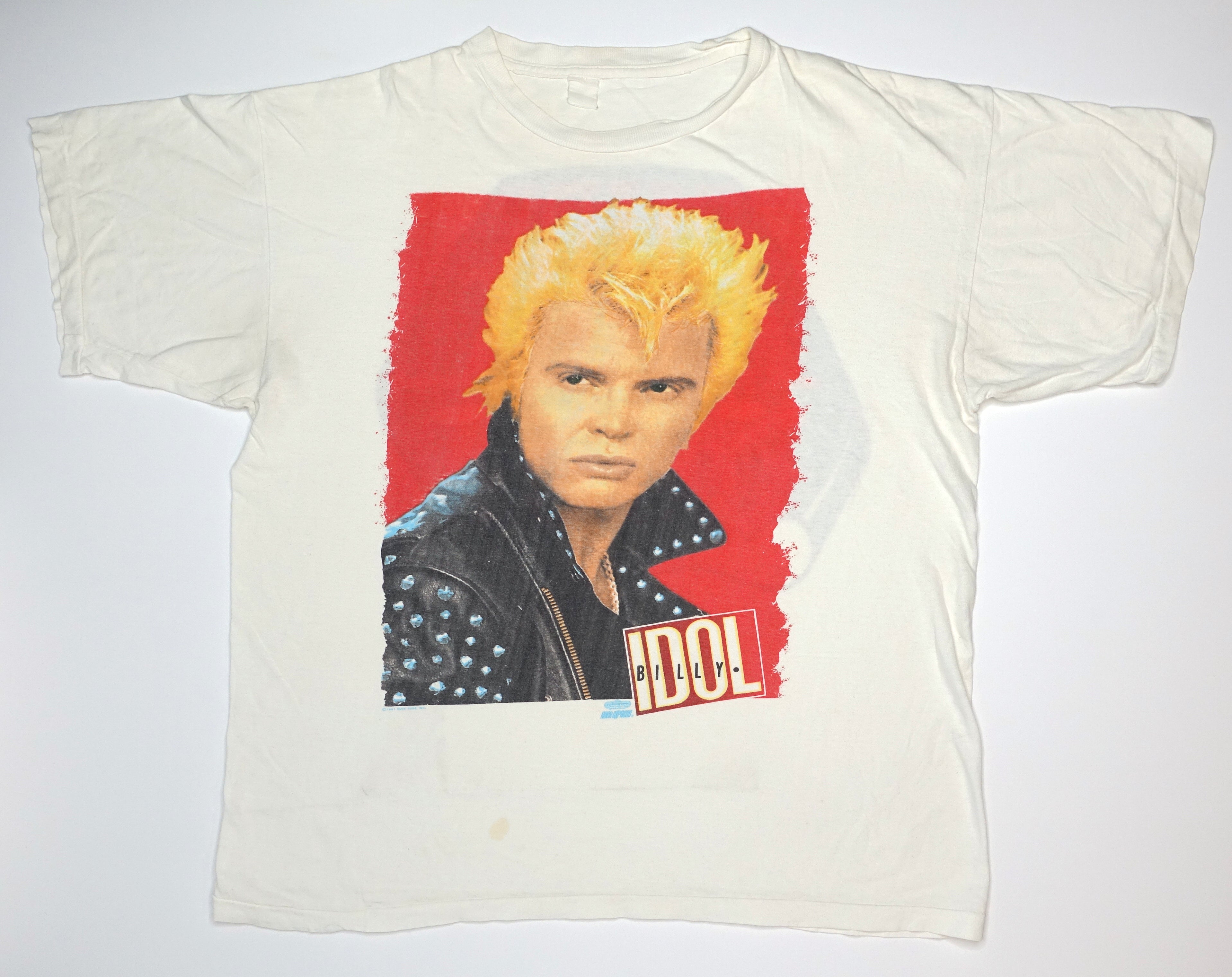 Billy Idol - Rude Dude 1991 Tour Shirt Size XL