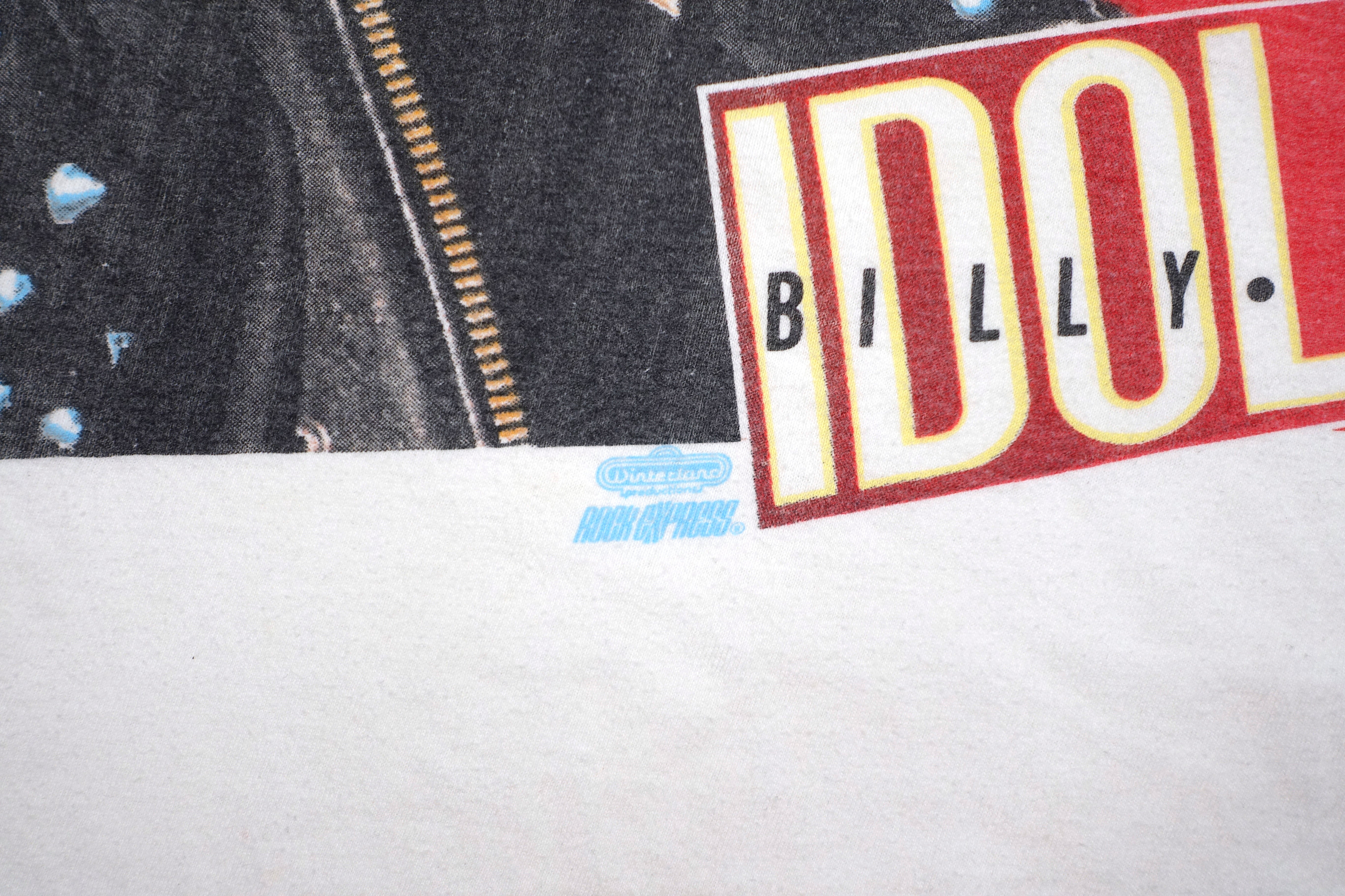 Billy Idol - Rude Dude 1991 Tour Shirt Size XL