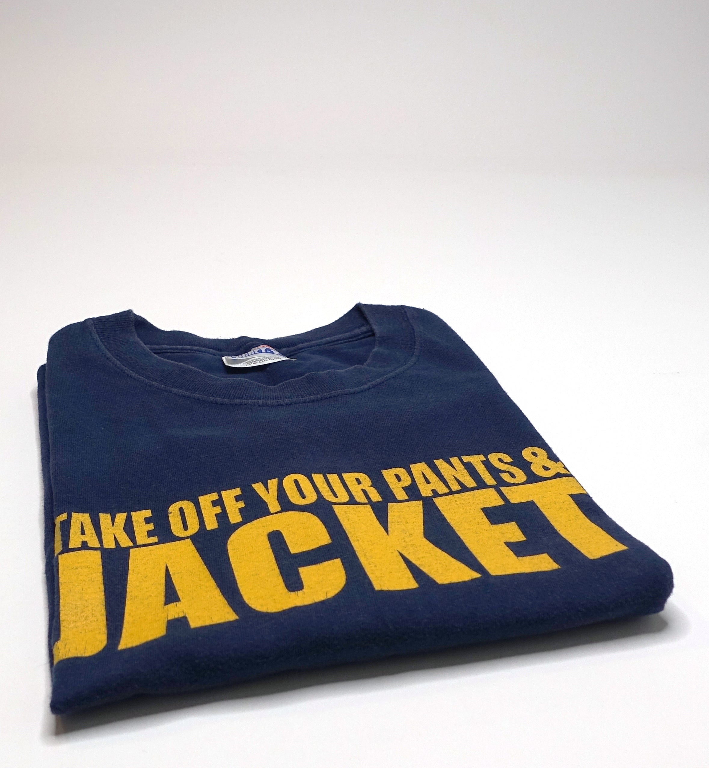 Blink-182 - Take Of Your Pants And Jacket 2001 Tour Shirt Size Large