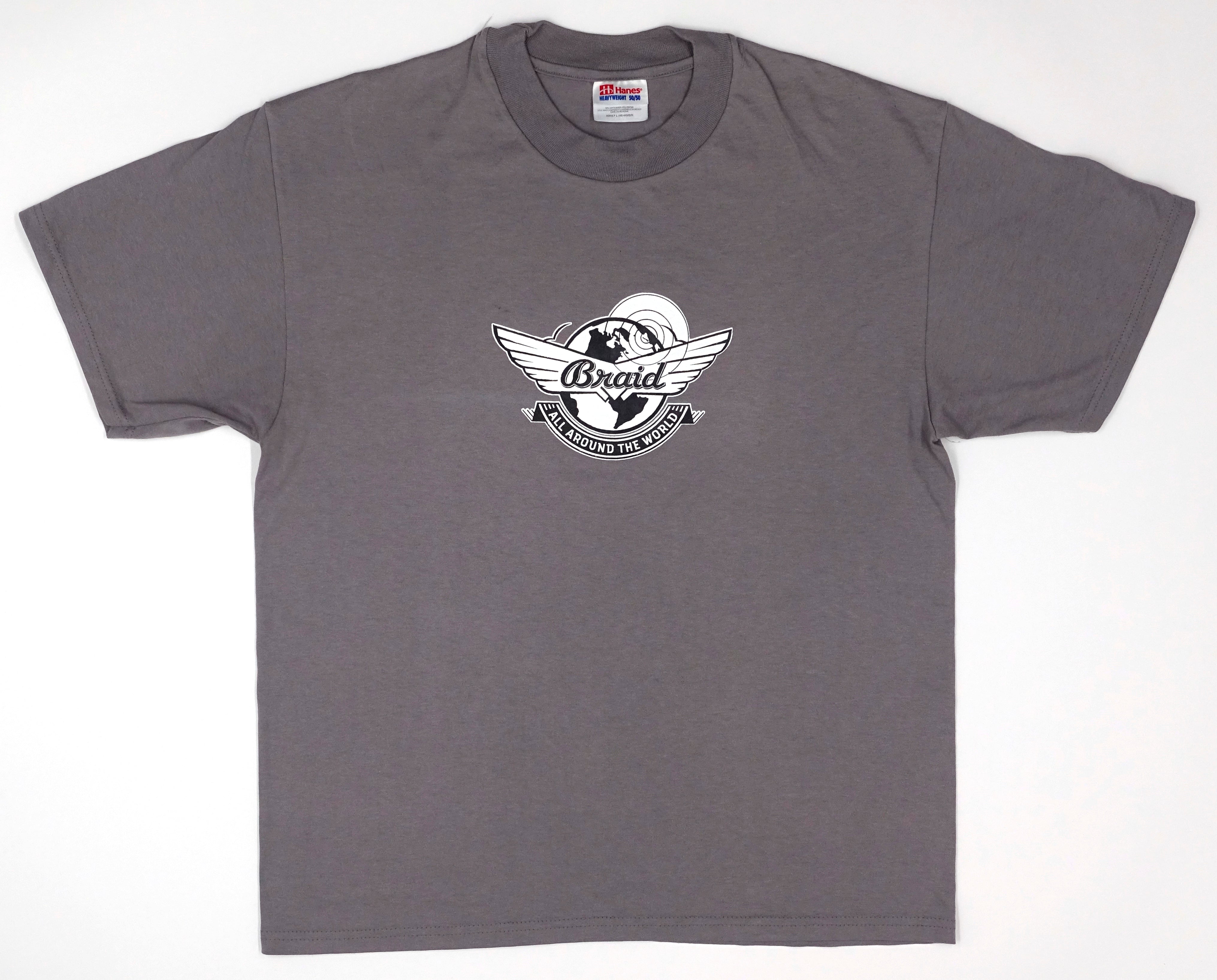 Braid – All Around The World 90's Tour Shirt Size Large