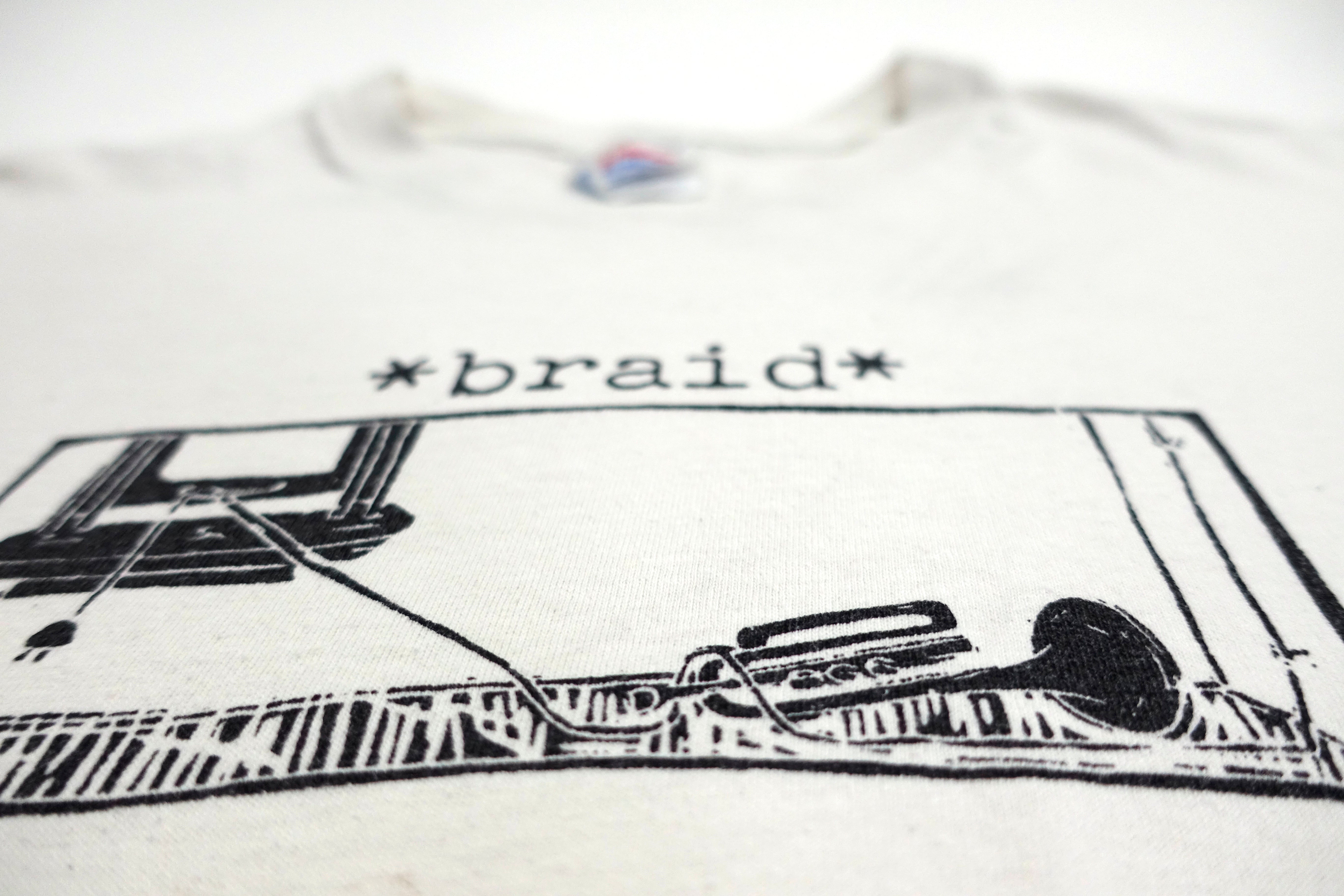 Braid – I'm Afraid Of Everything 1996 Tour Shirt Size Large
