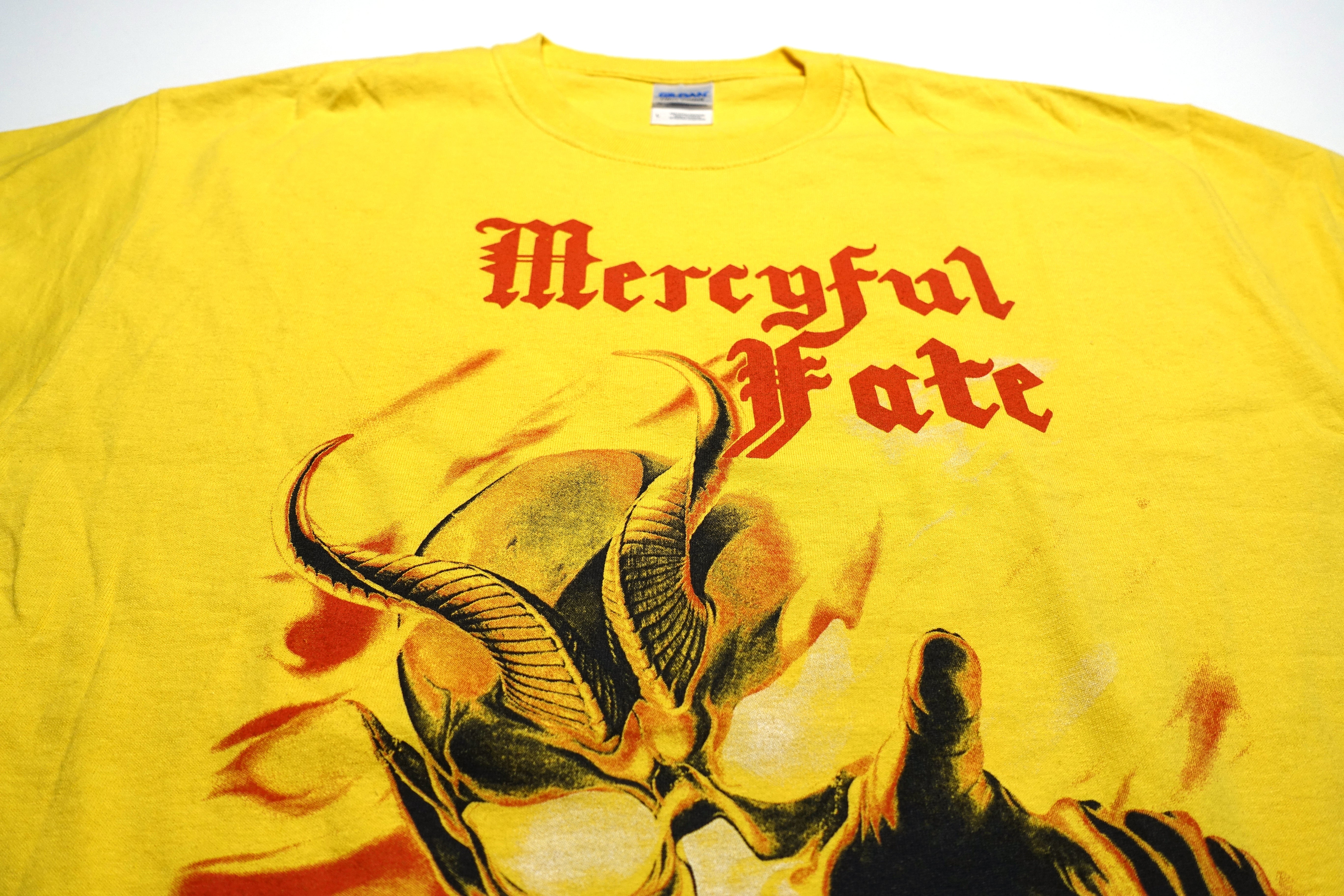 Mercyful Fate – Don't Break The Oath Shirt (Yellow Bootleg) Size Large