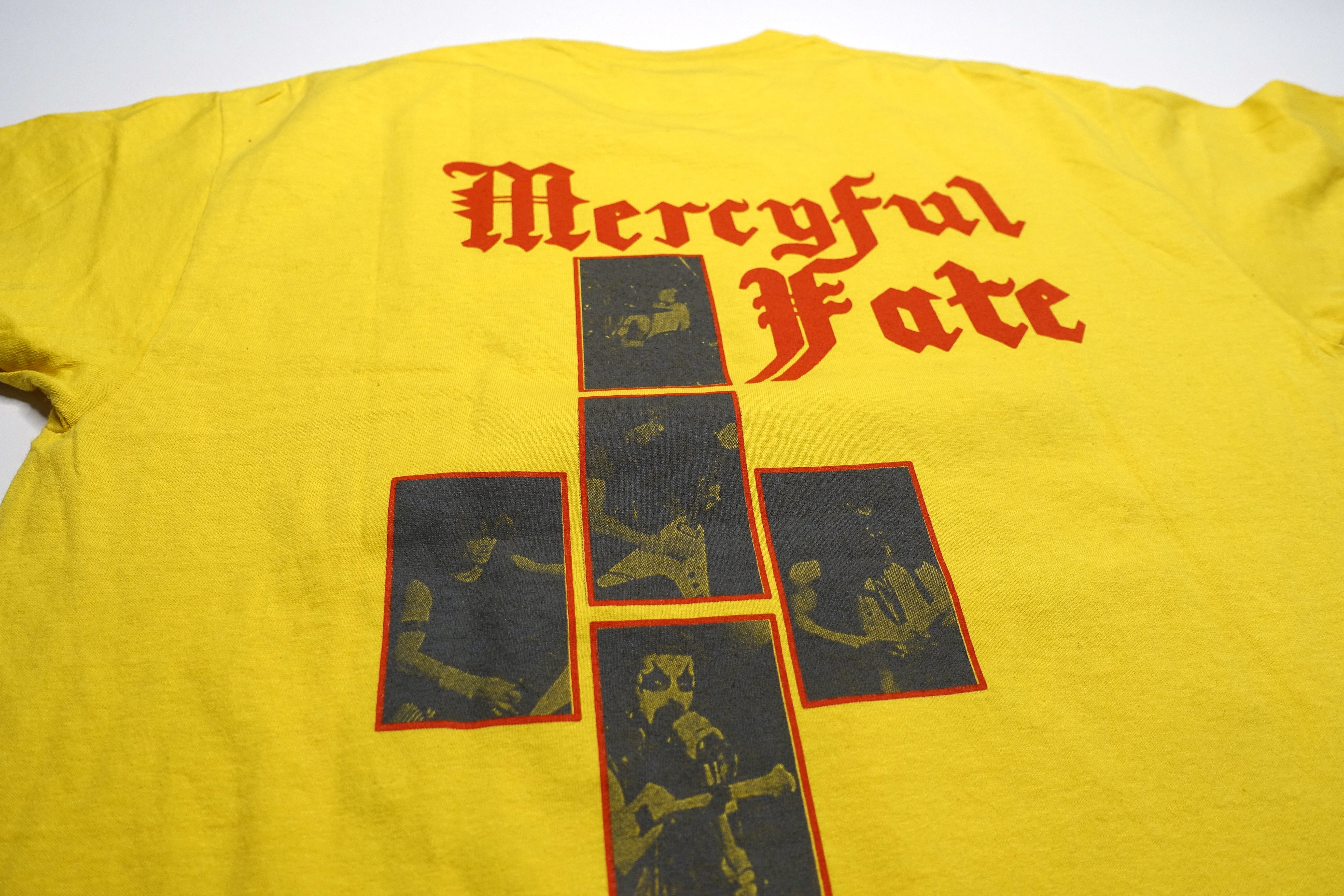 Mercyful Fate – Don't Break The Oath Shirt (Yellow Bootleg) Size Large
