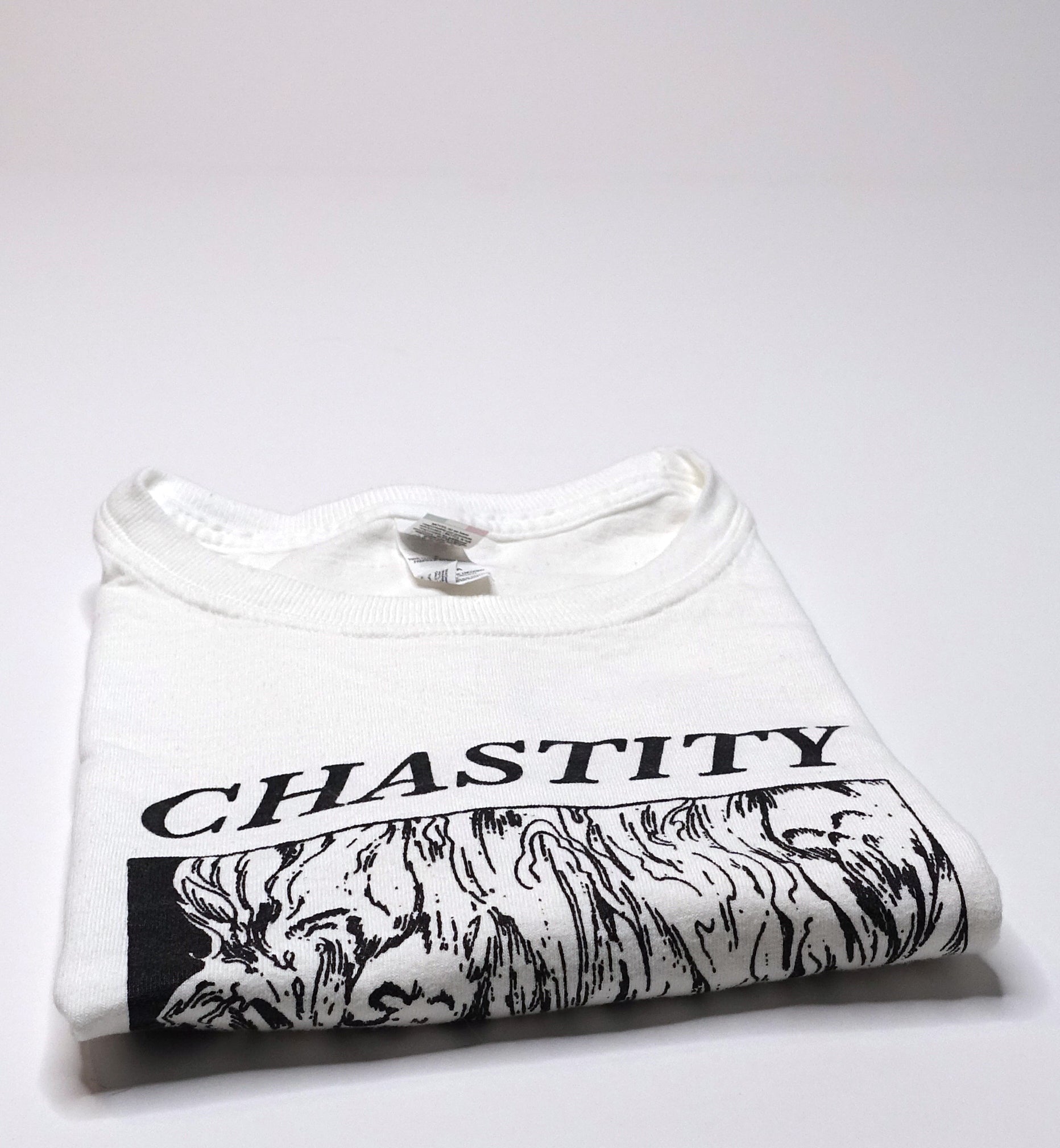 Chastity – Home Made Satan Tour Shirt Size Small