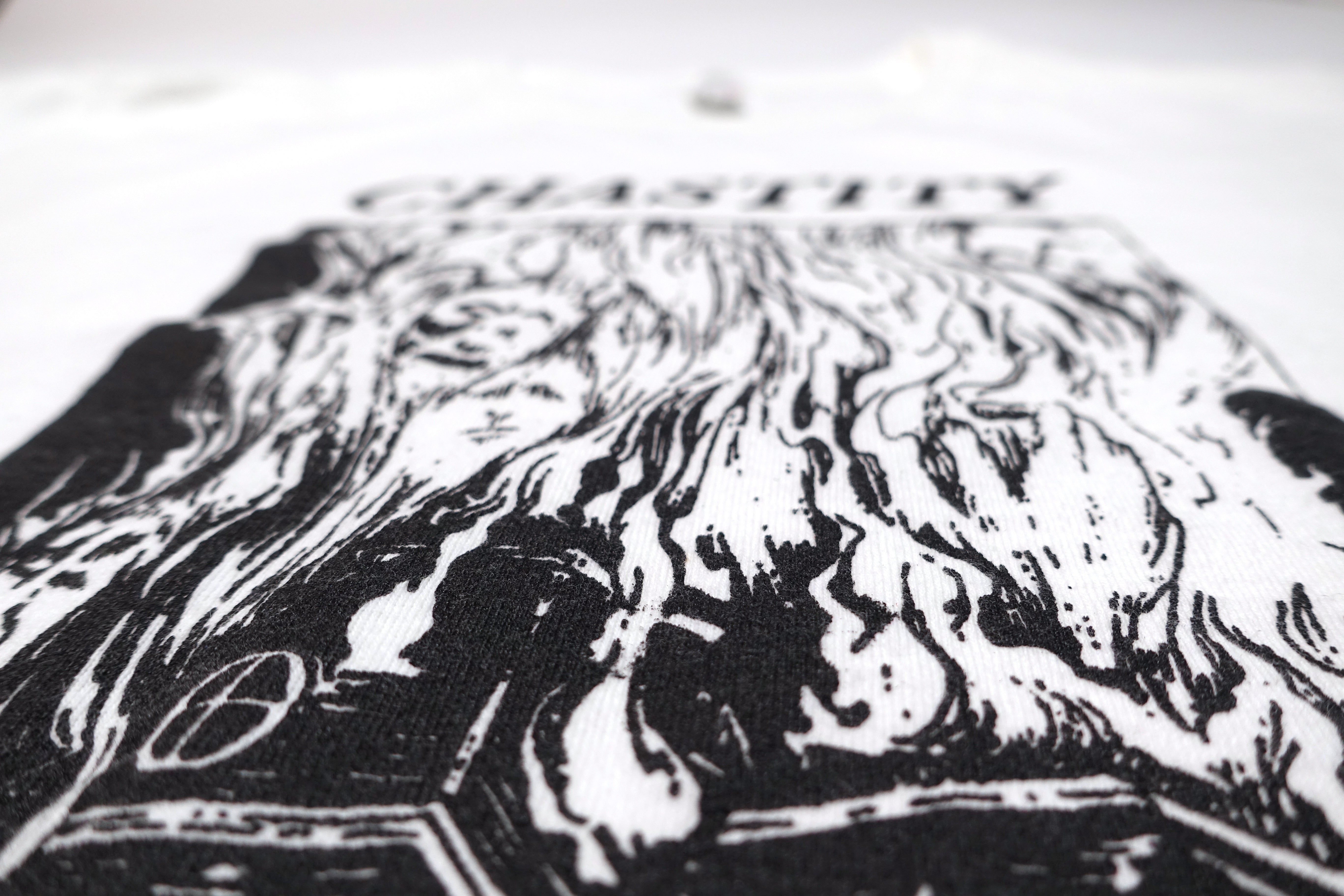 Chastity – Home Made Satan Tour Shirt Size Small