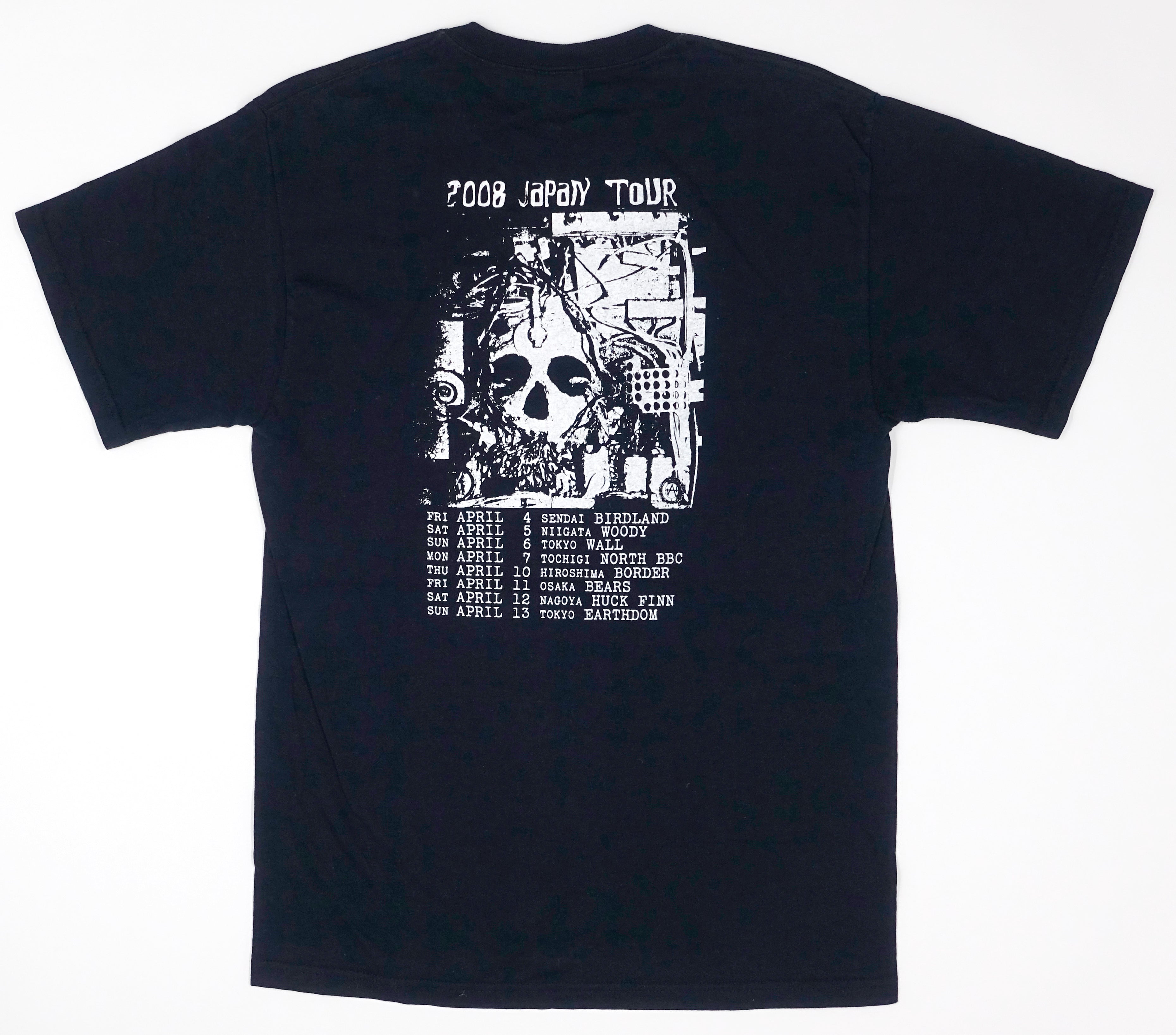Christ On Parade – Revolution Through Decay 2008 Japan Tour Shirt Size Medium