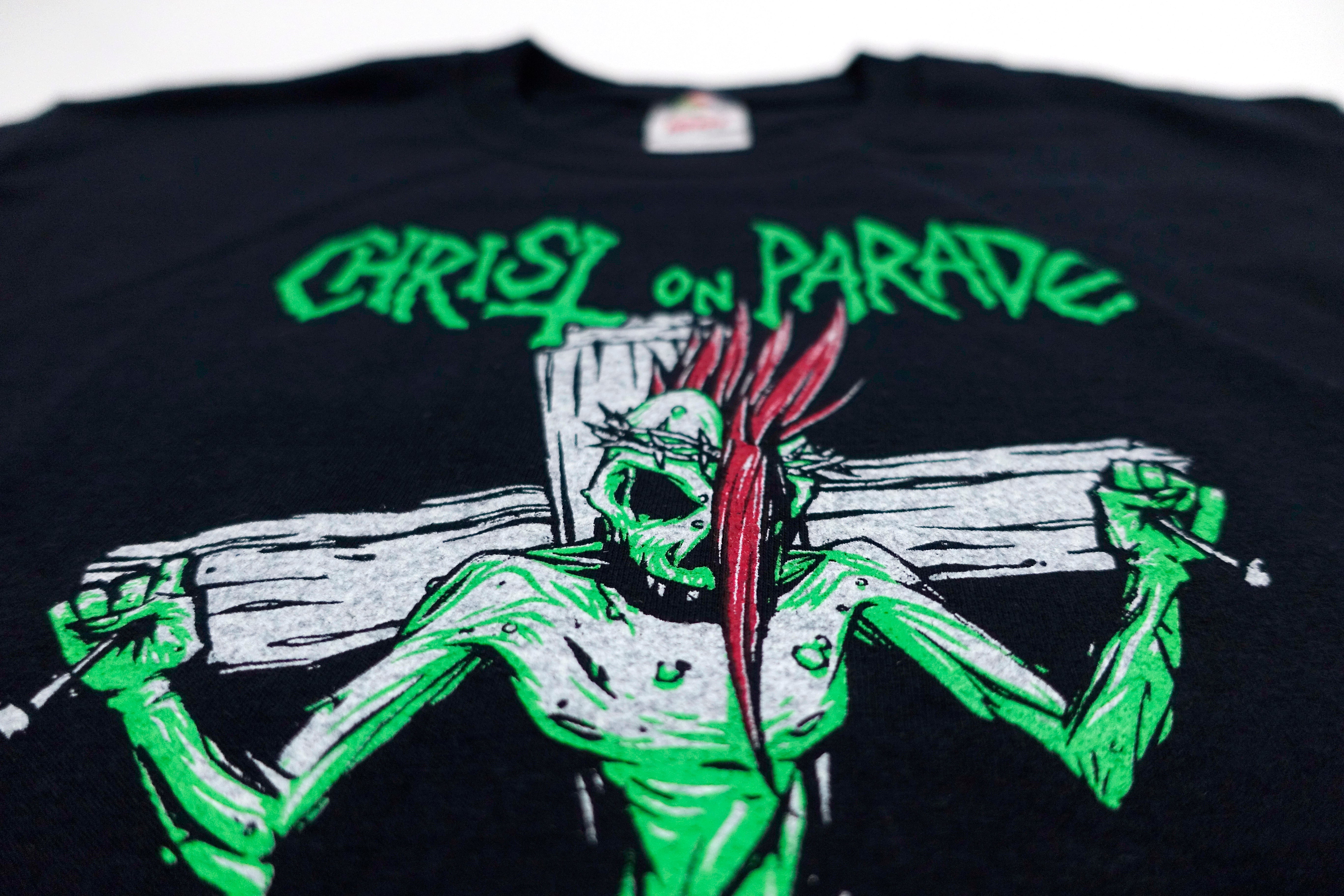 Christ On Parade – Revolution Through Decay 2008 Japan Tour Shirt Size Medium