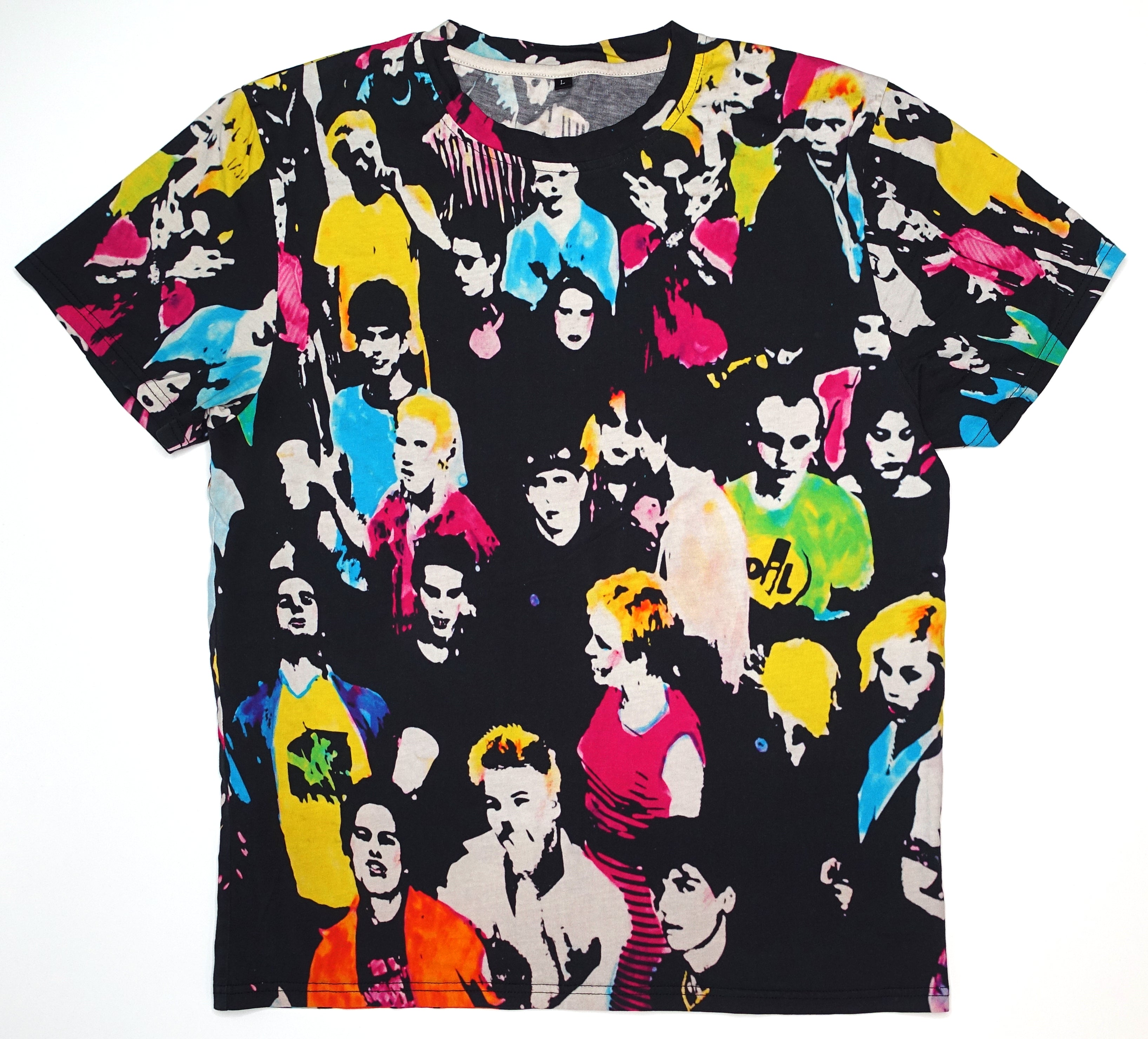 Circle Jerks - Group Sex All Over Test Print Shirt Size Large