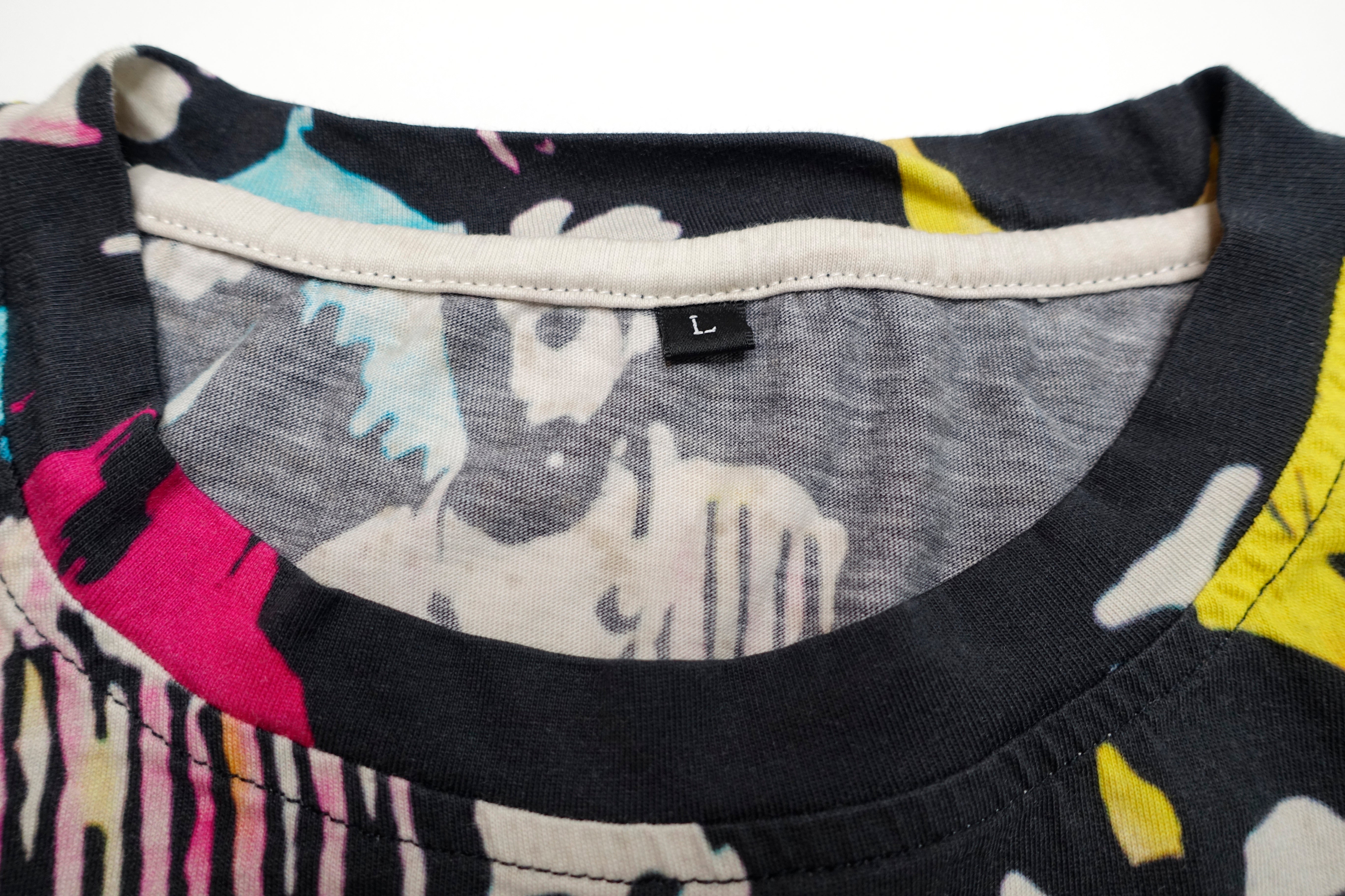 Circle Jerks - Group Sex All Over Test Print Shirt Size Large