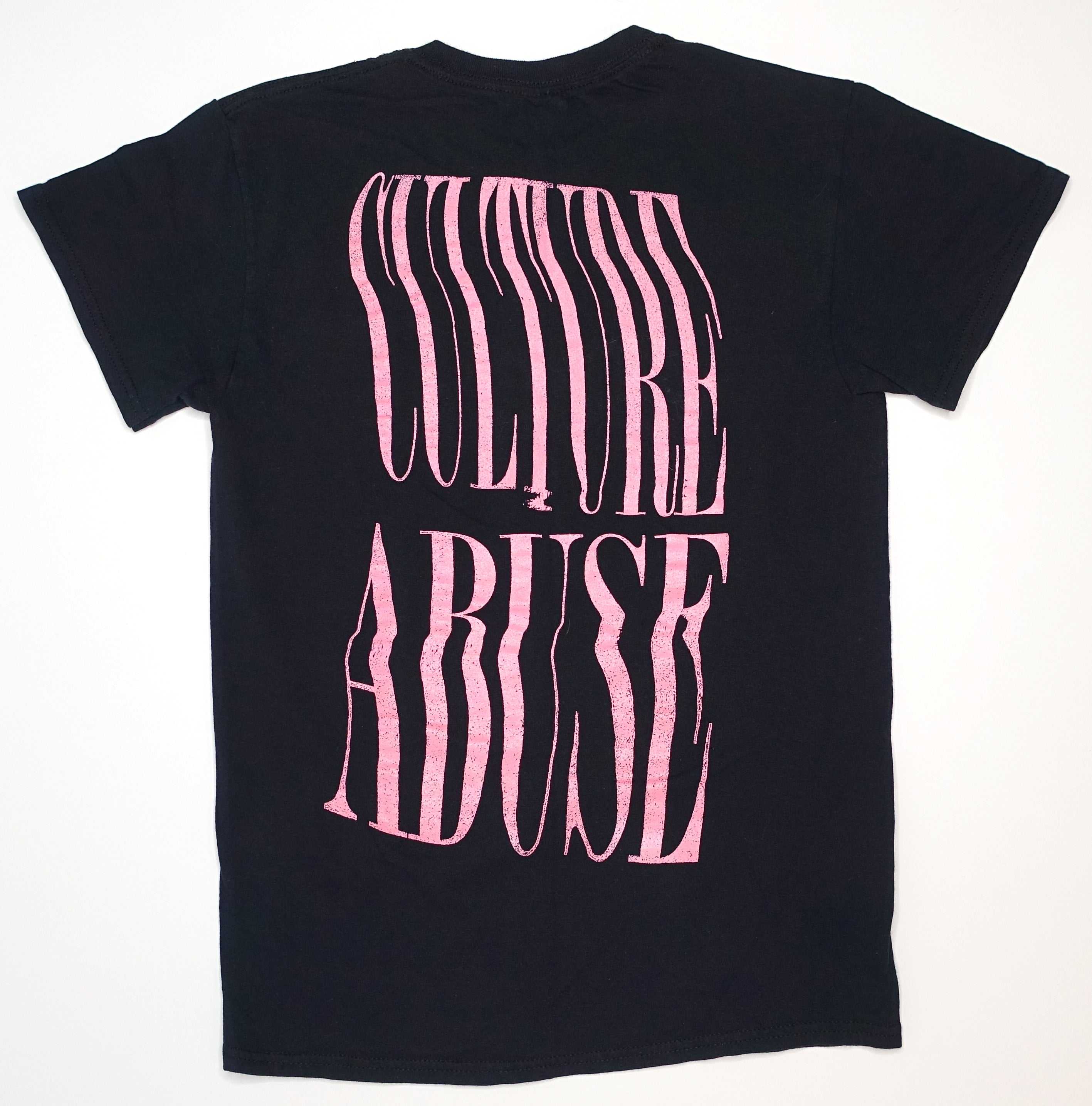 Culture Abuse - Peach 2016 Tour Shirt Artwork by Jeremy Dean Size Small