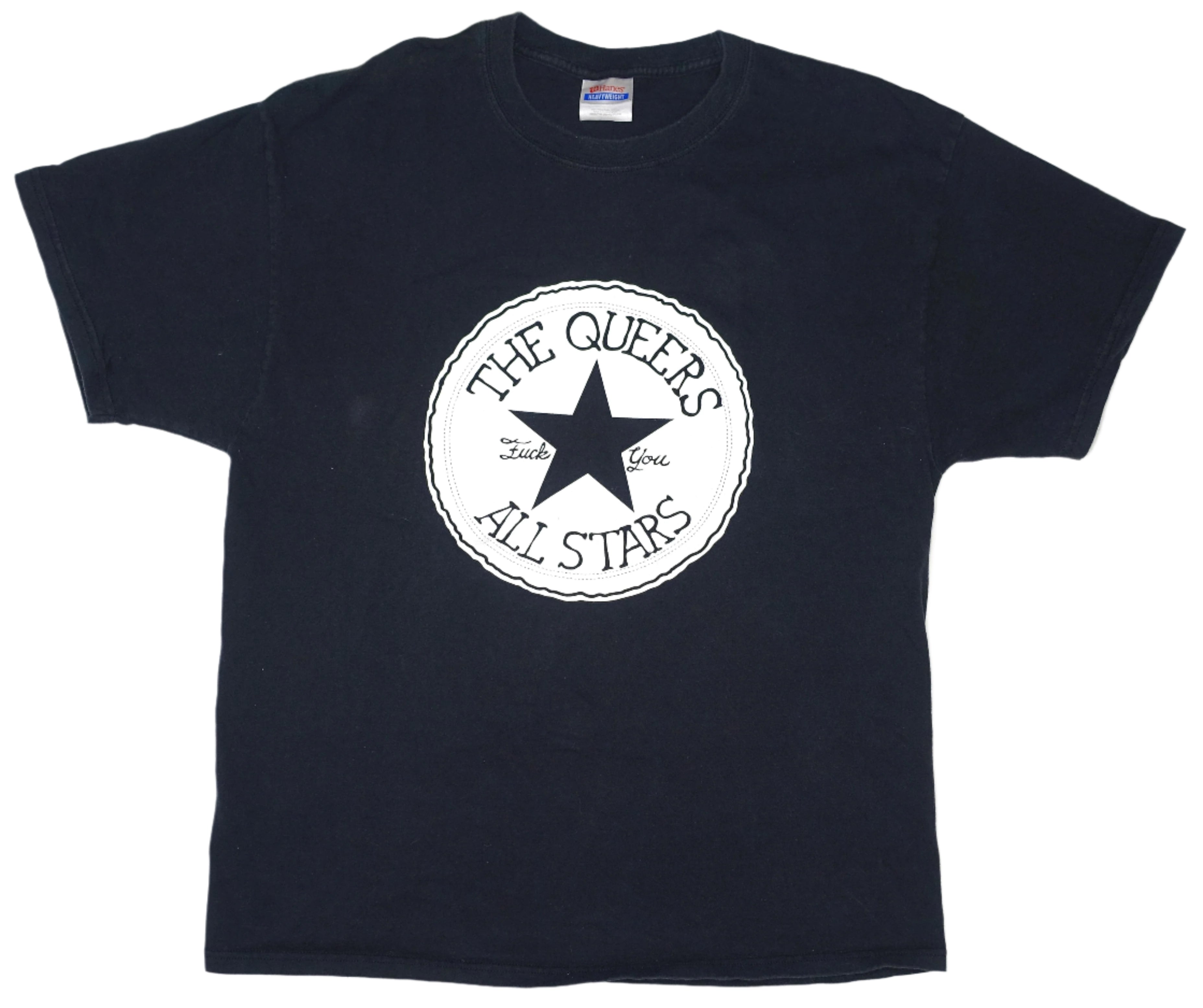 Queers - Seeing, Hearing, Smelling, Tasting, Feeling Tour Shirt Size XL