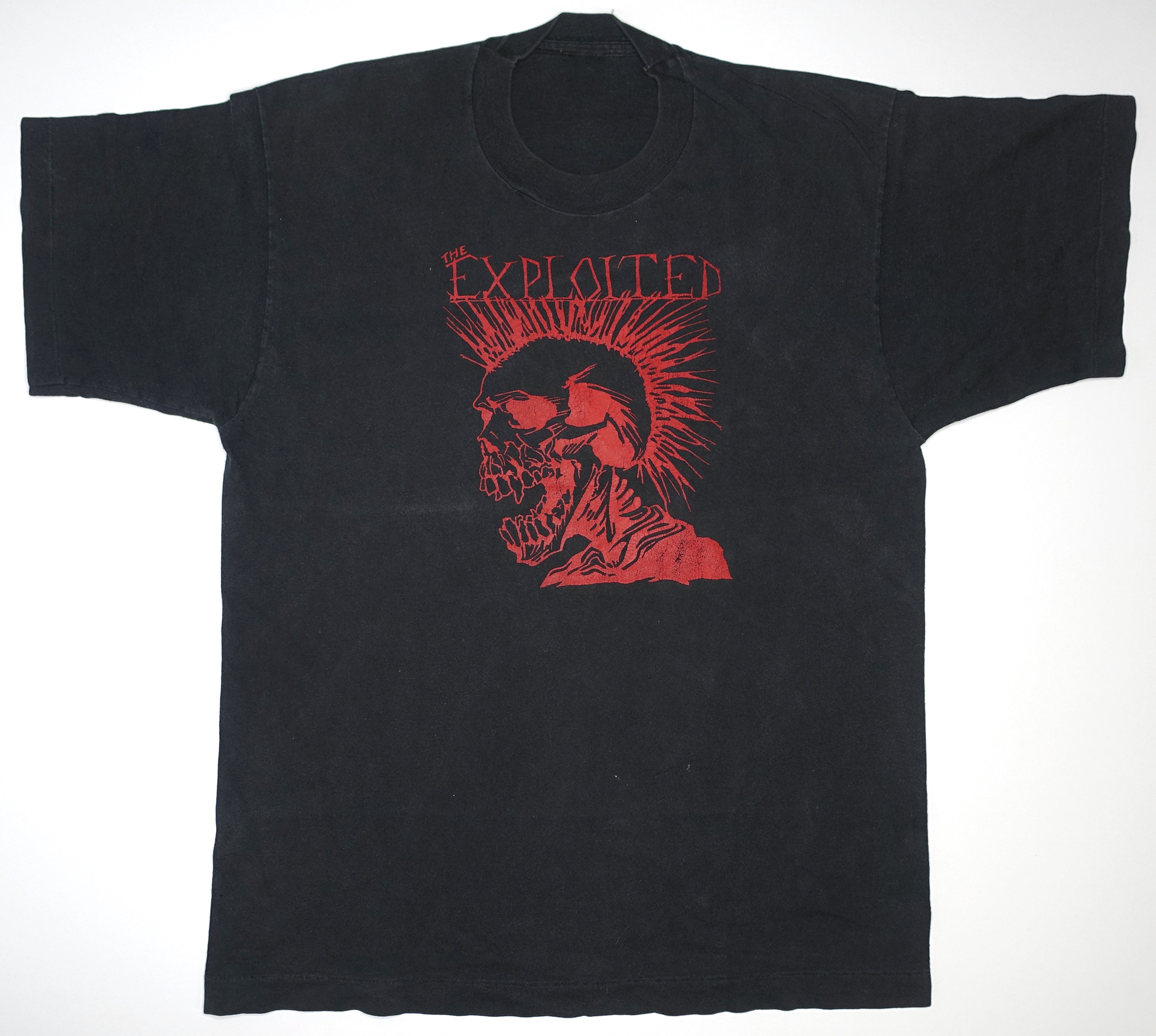 Exploited – Let's Start A War 90's Tour Shirt Size Large