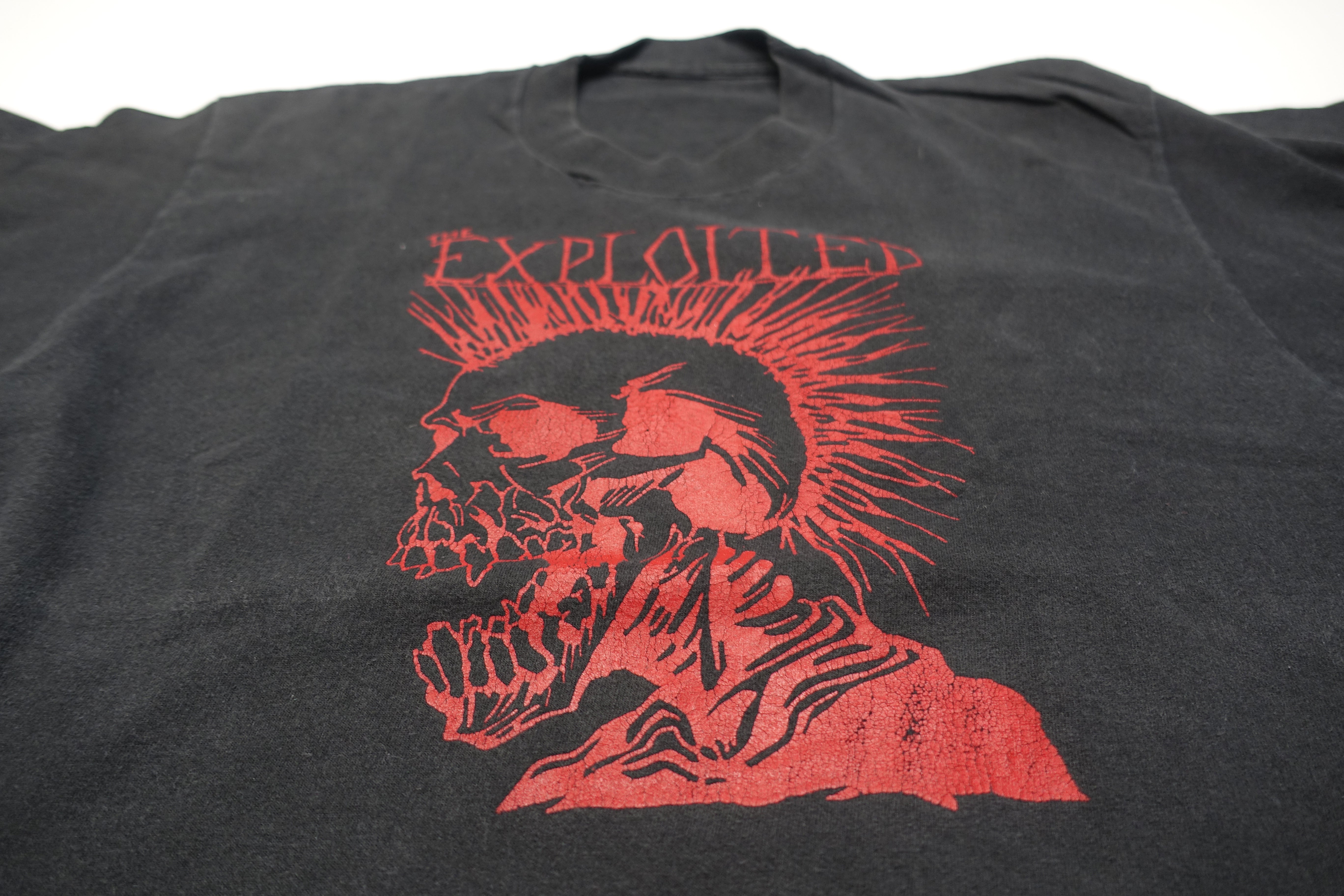 Exploited – Let's Start A War 90's Tour Shirt Size Large