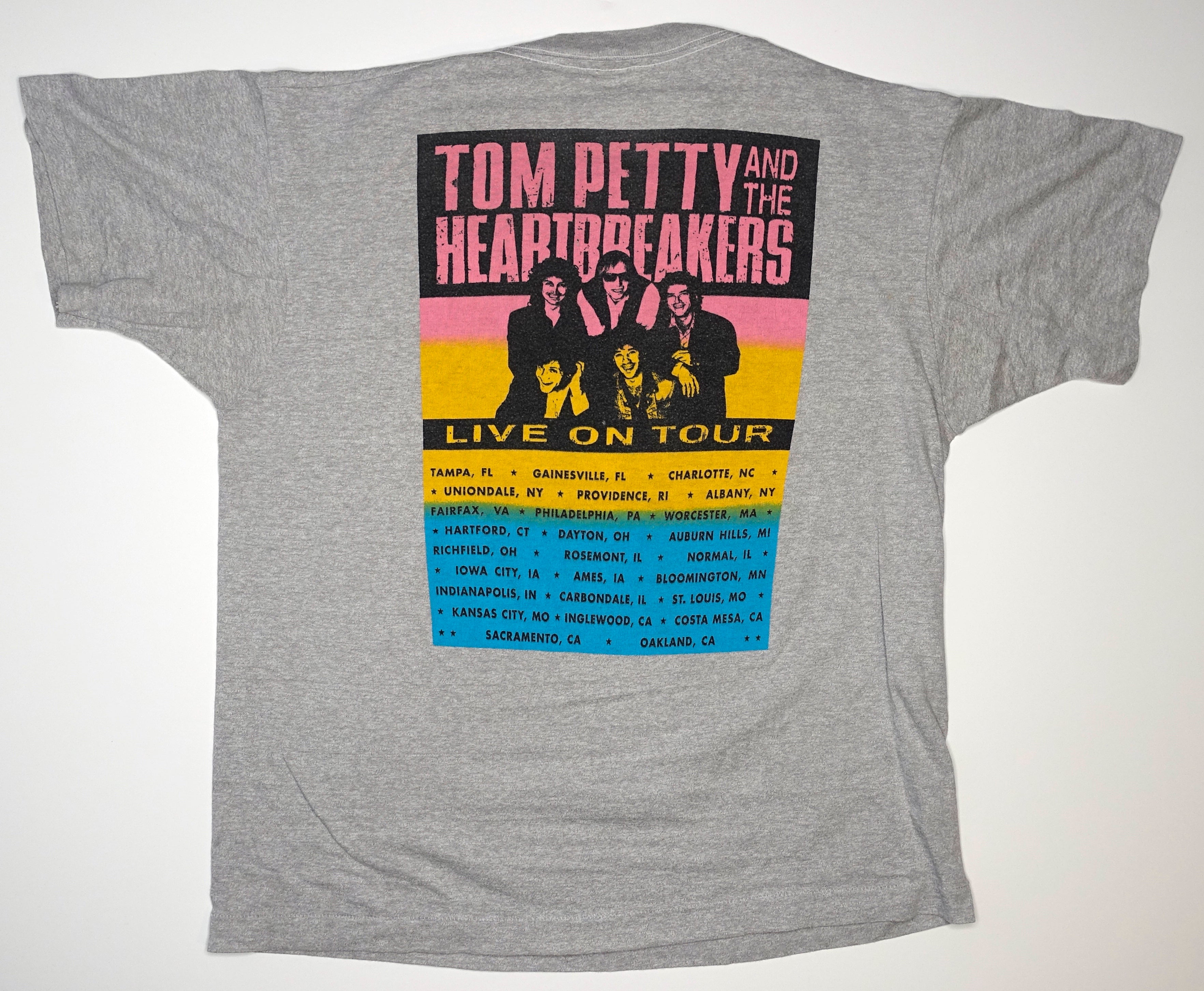 Tom Petty - Full Moon Fever 1990 USA Tour Shirt Size Large