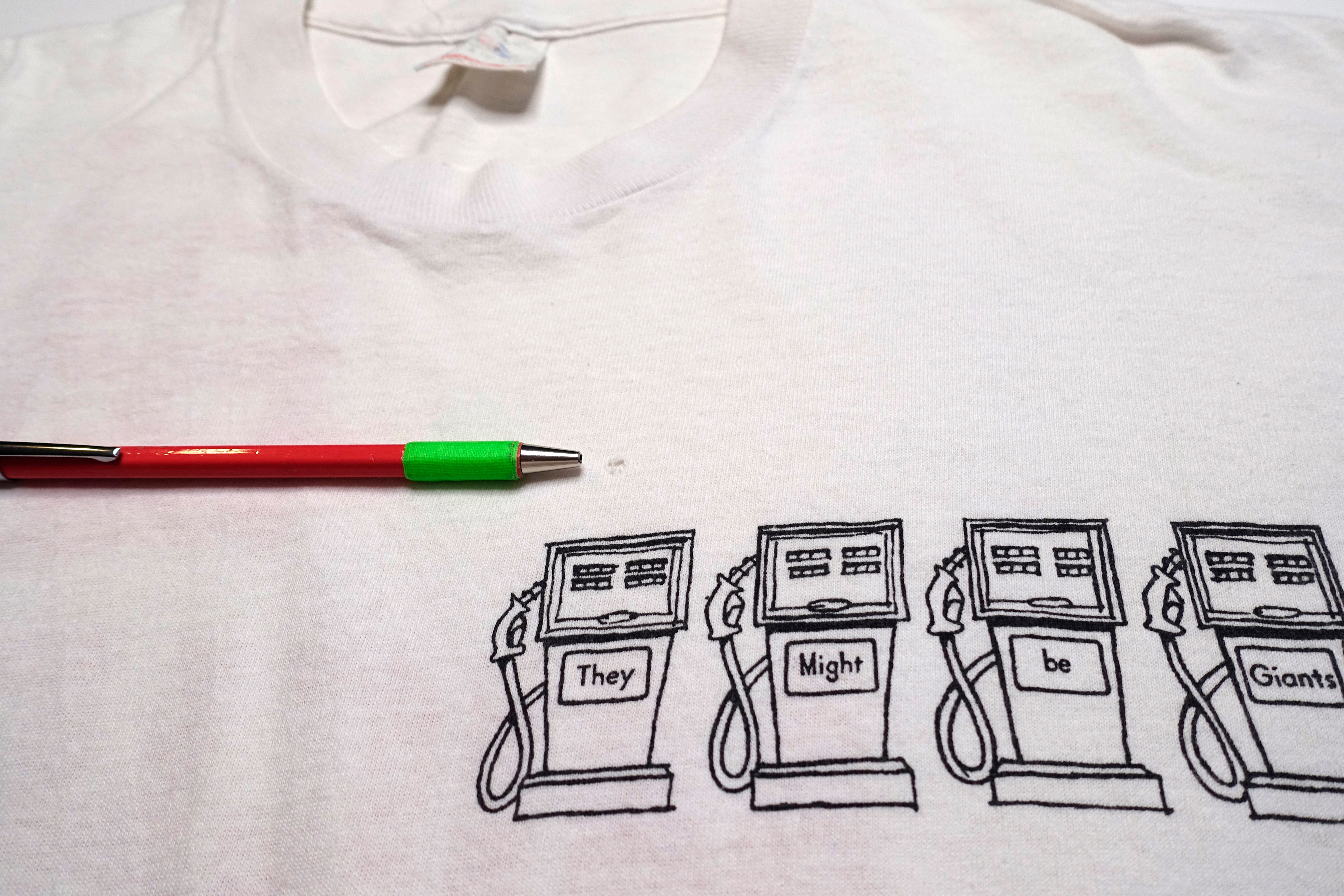 They Might Be Giants - Gas Pumps 90's Tour Shirt Size XL