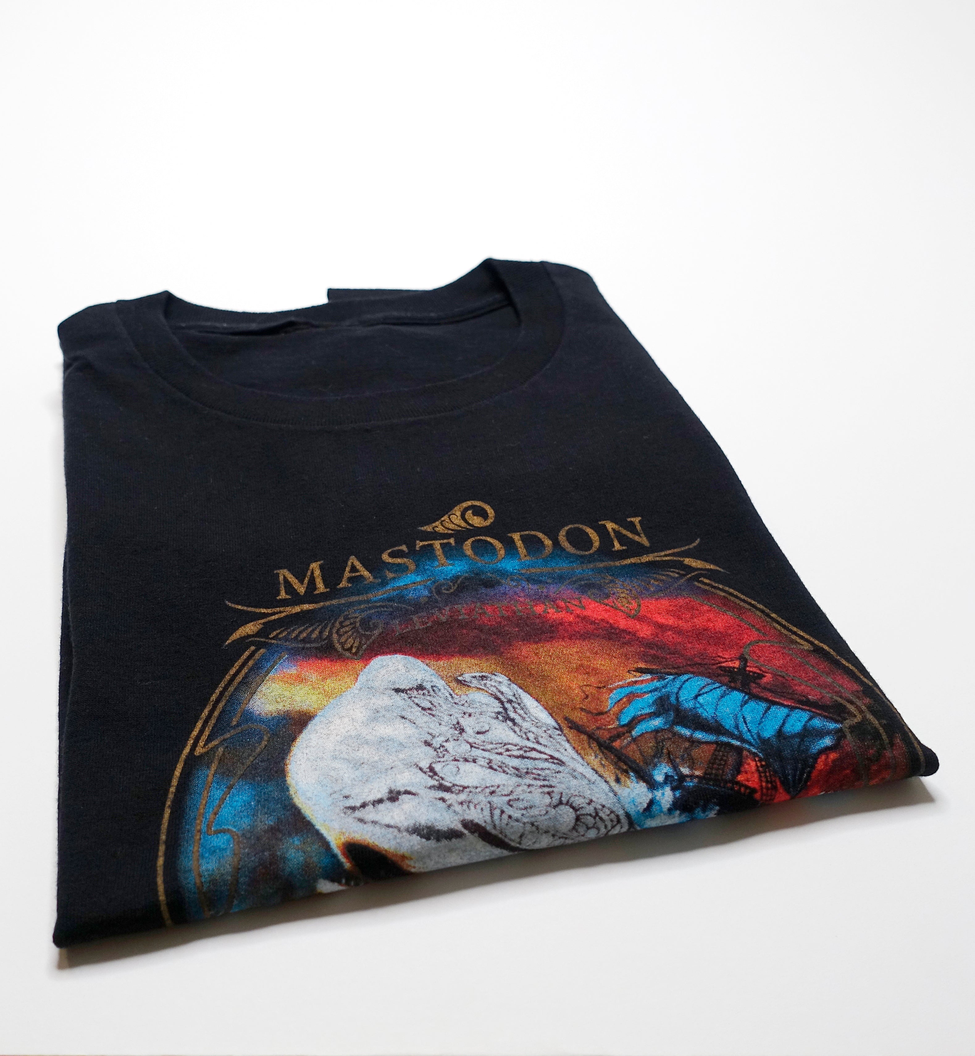 Mastodon - Leviathan 2004 Tour Shirt Size Large (Relapse Version)