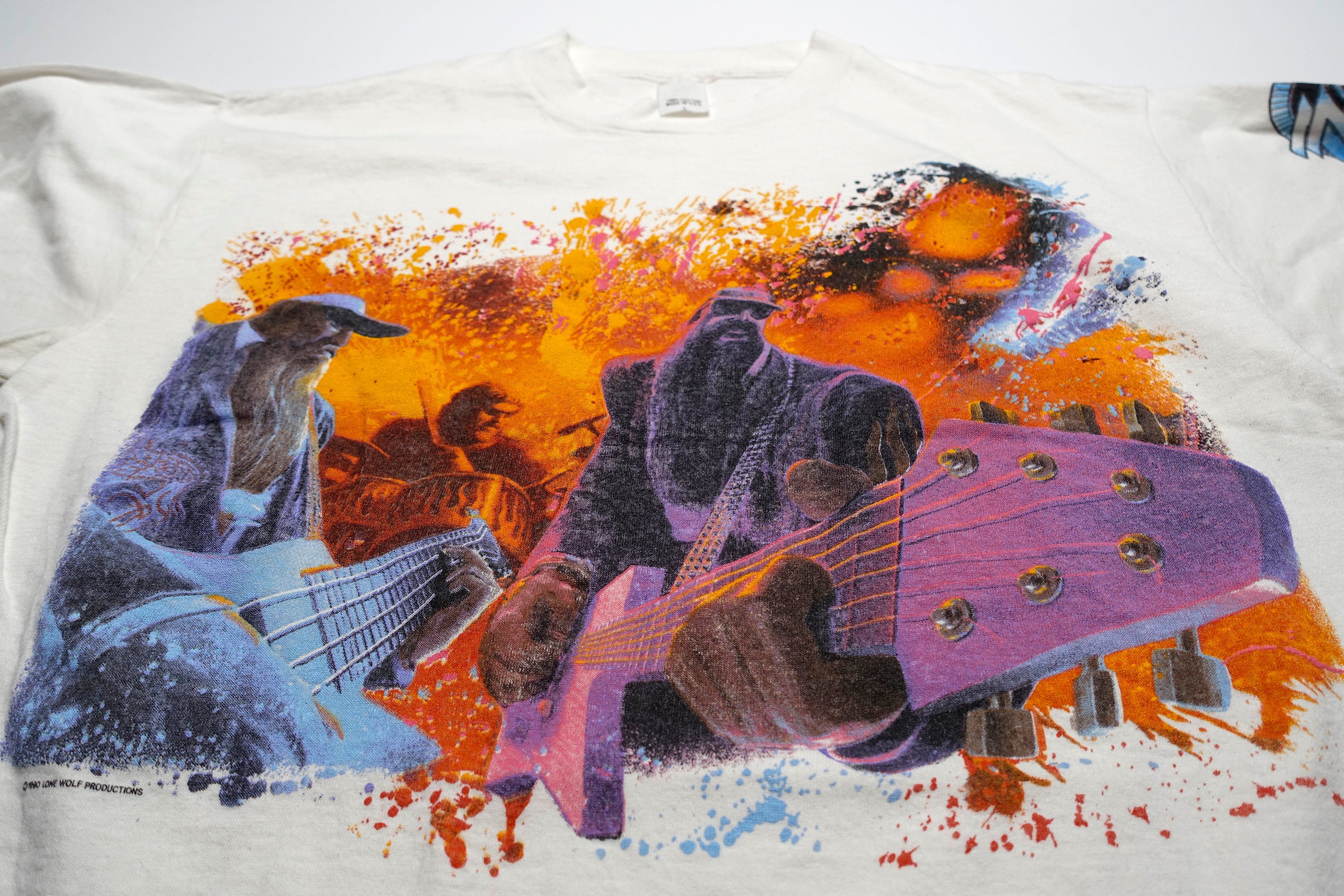 ZZ Top – Recycler 1990 Long Sleeve Tour Shirt Size Large