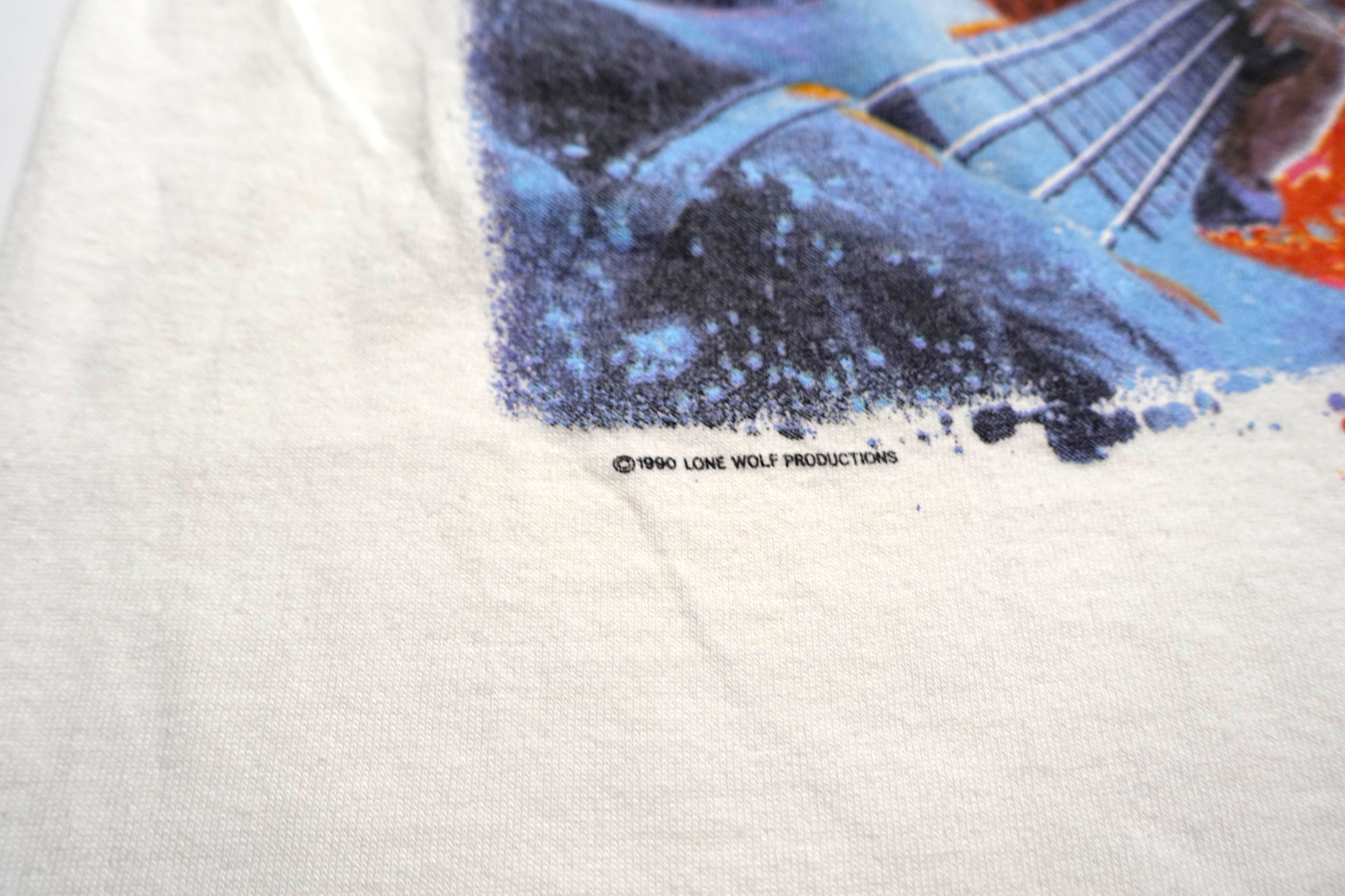 ZZ Top – Recycler 1990 Long Sleeve Tour Shirt Size Large