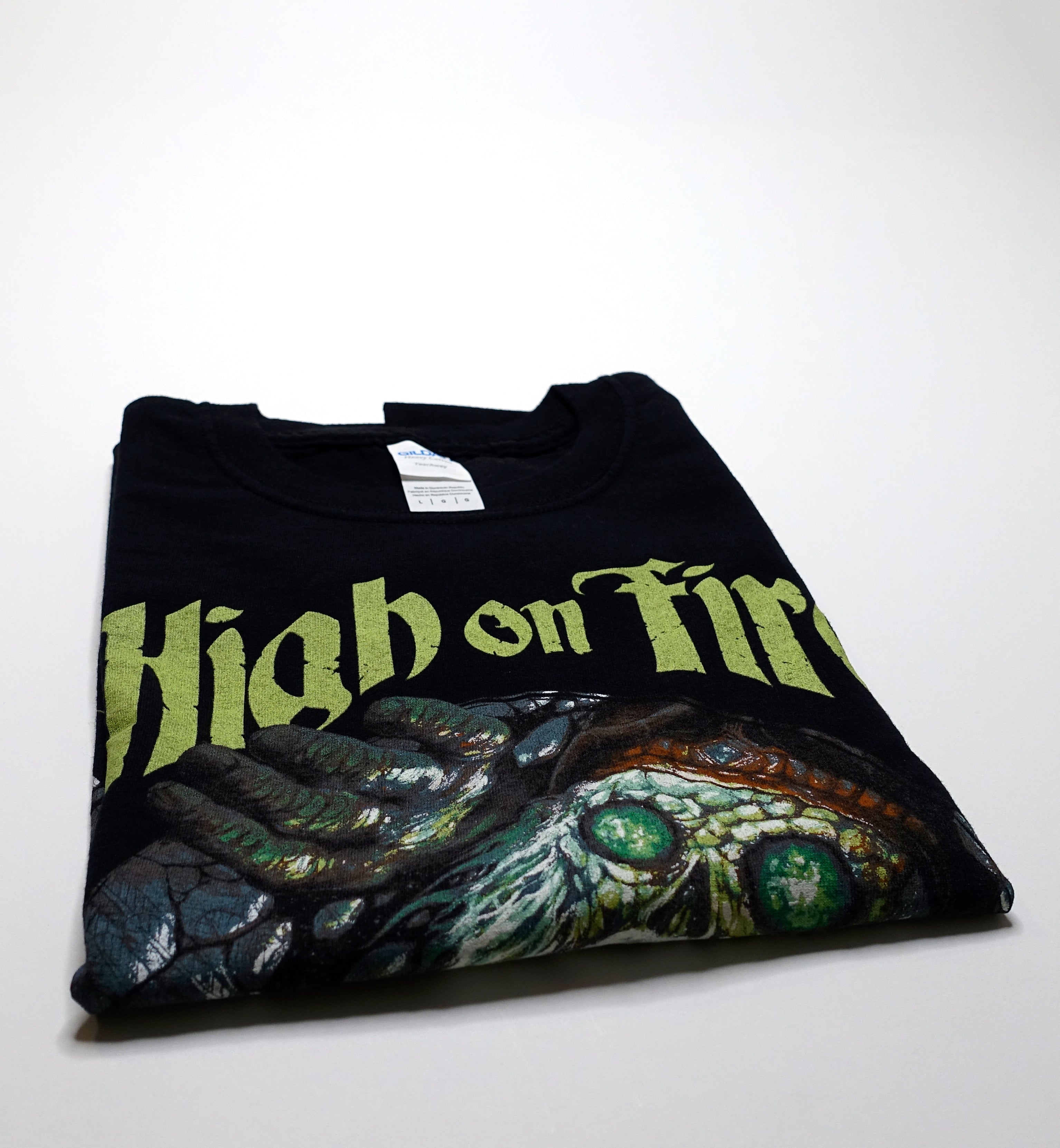 High On Fire - Electric Messiah 2018 Tour Shirt Size Large (Skinner Art)