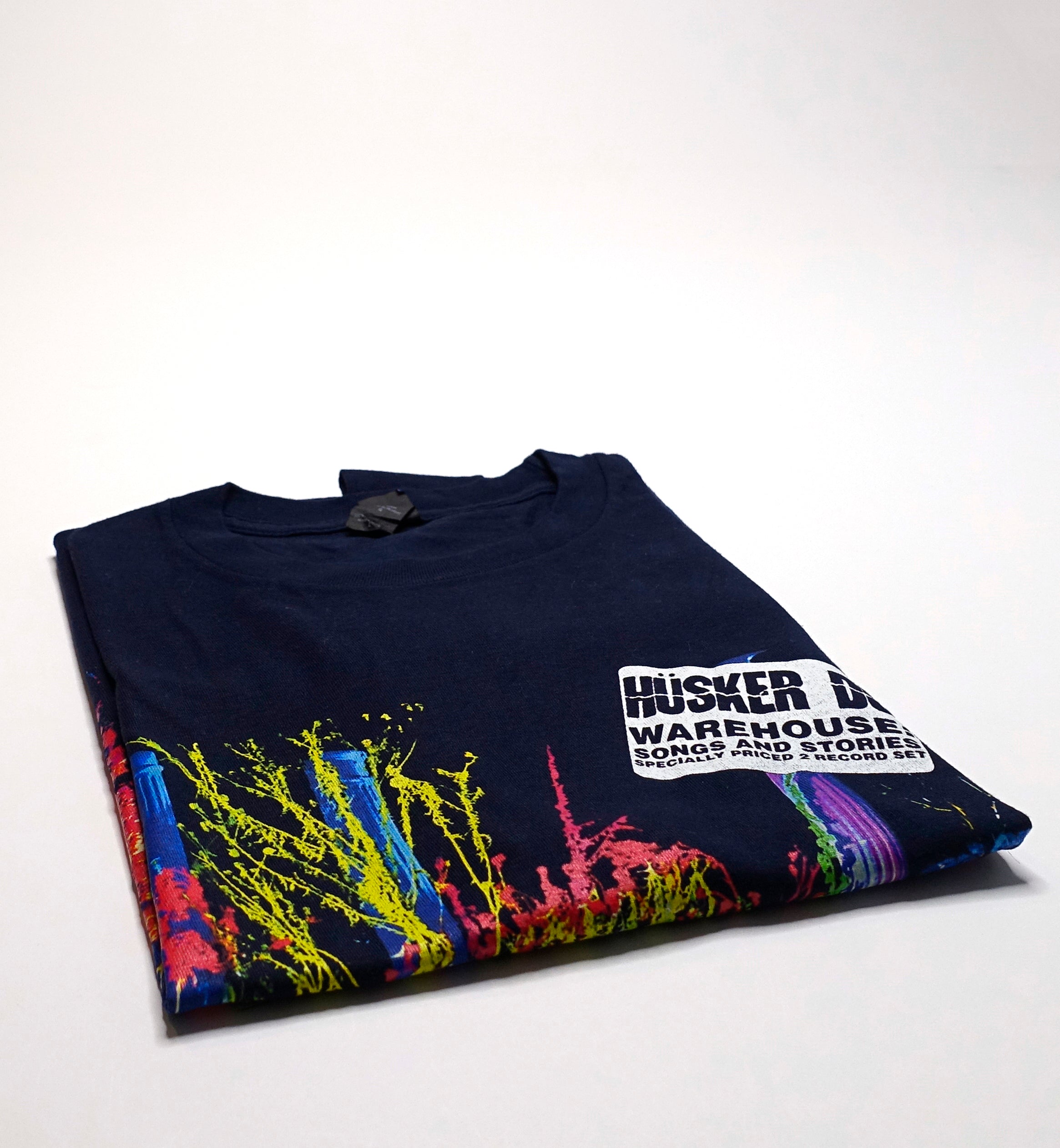Husker Du - Warehouse Songs & Stories 00's Reissue Shirt Size Large
