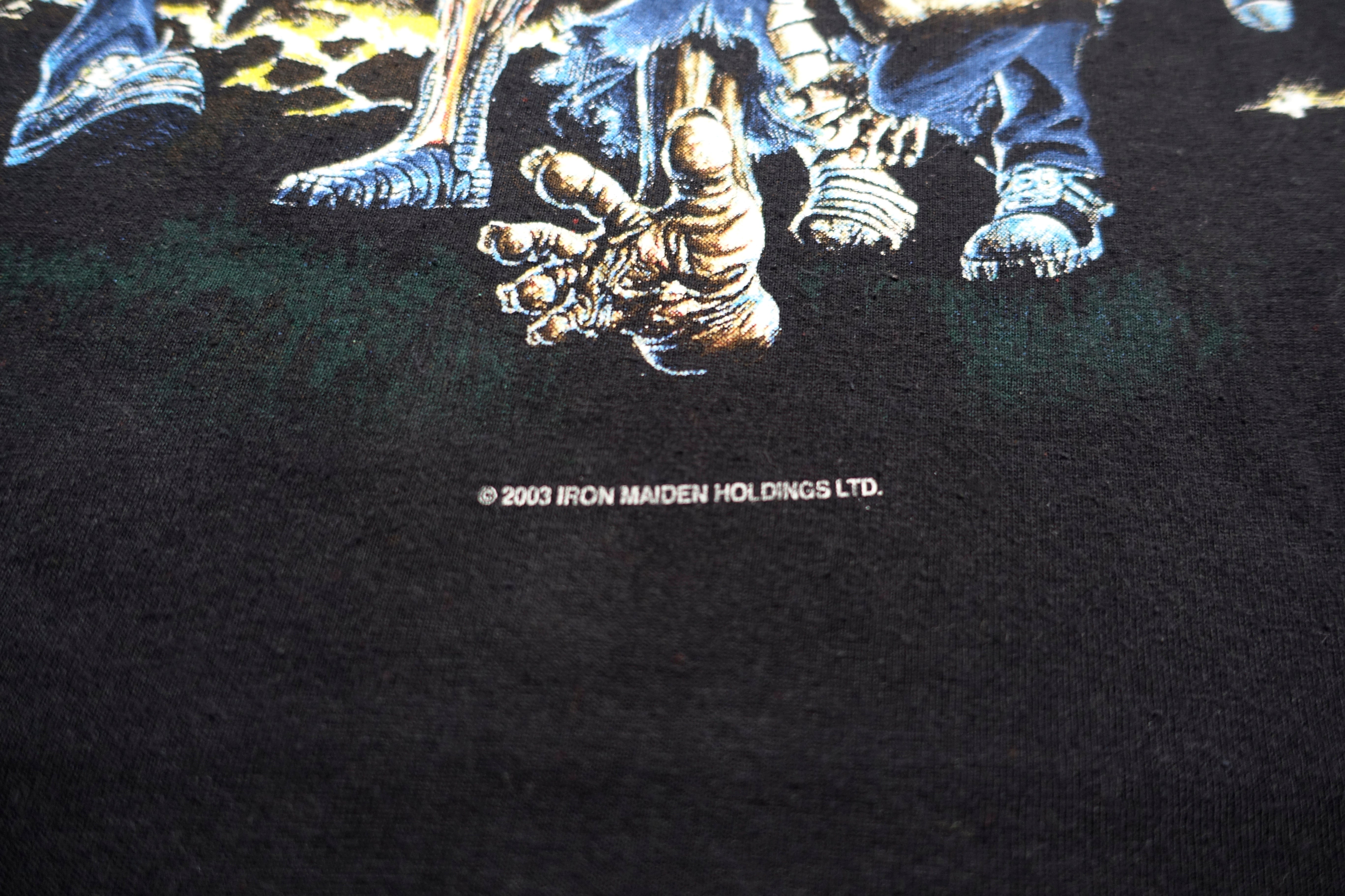 Iron Maiden – Best Of The Beast Tour ©2003 Shirt Size Large