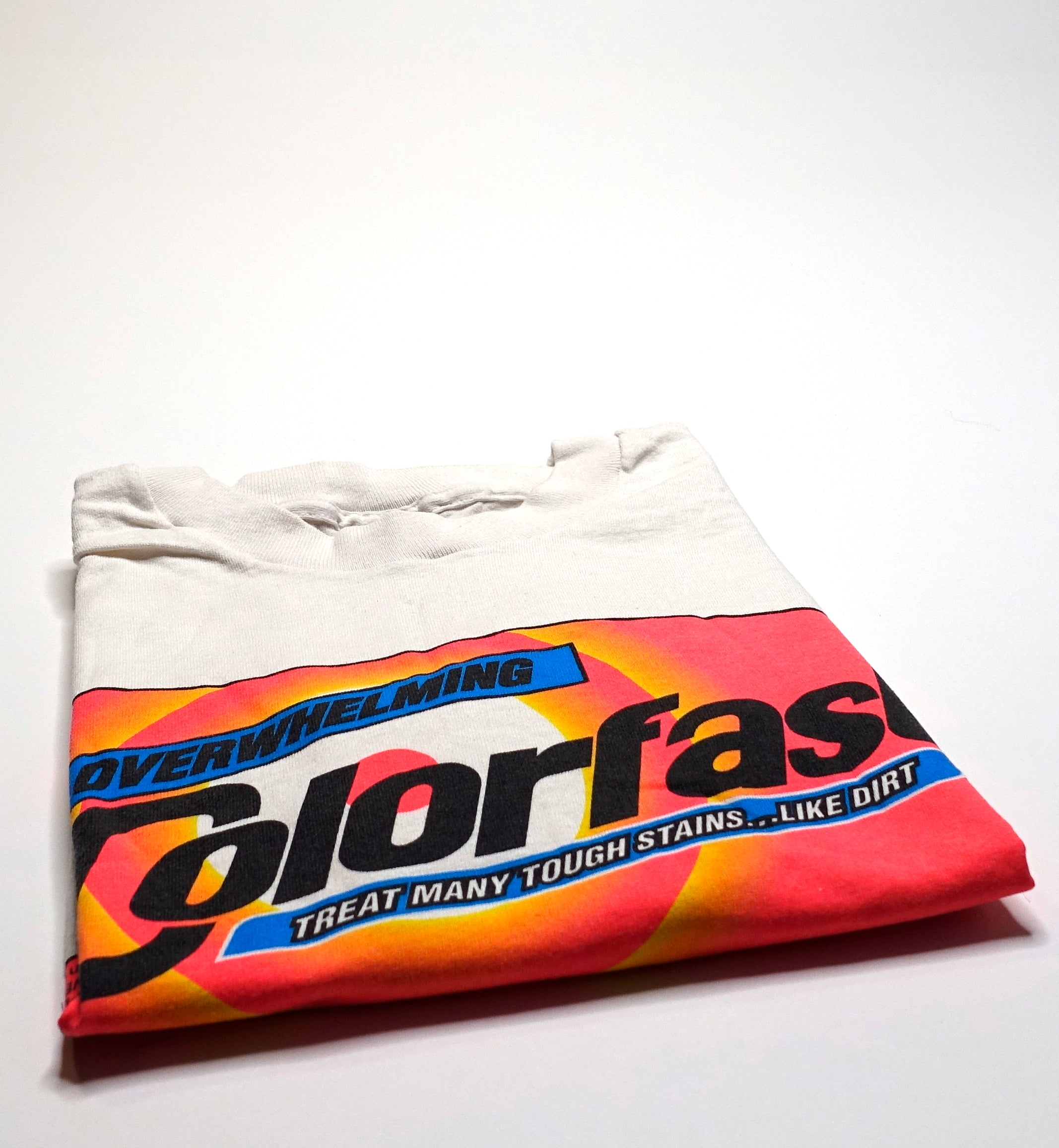 Overwhelming Colorfast - Tide Logo 90's Tour Shirt Size XL