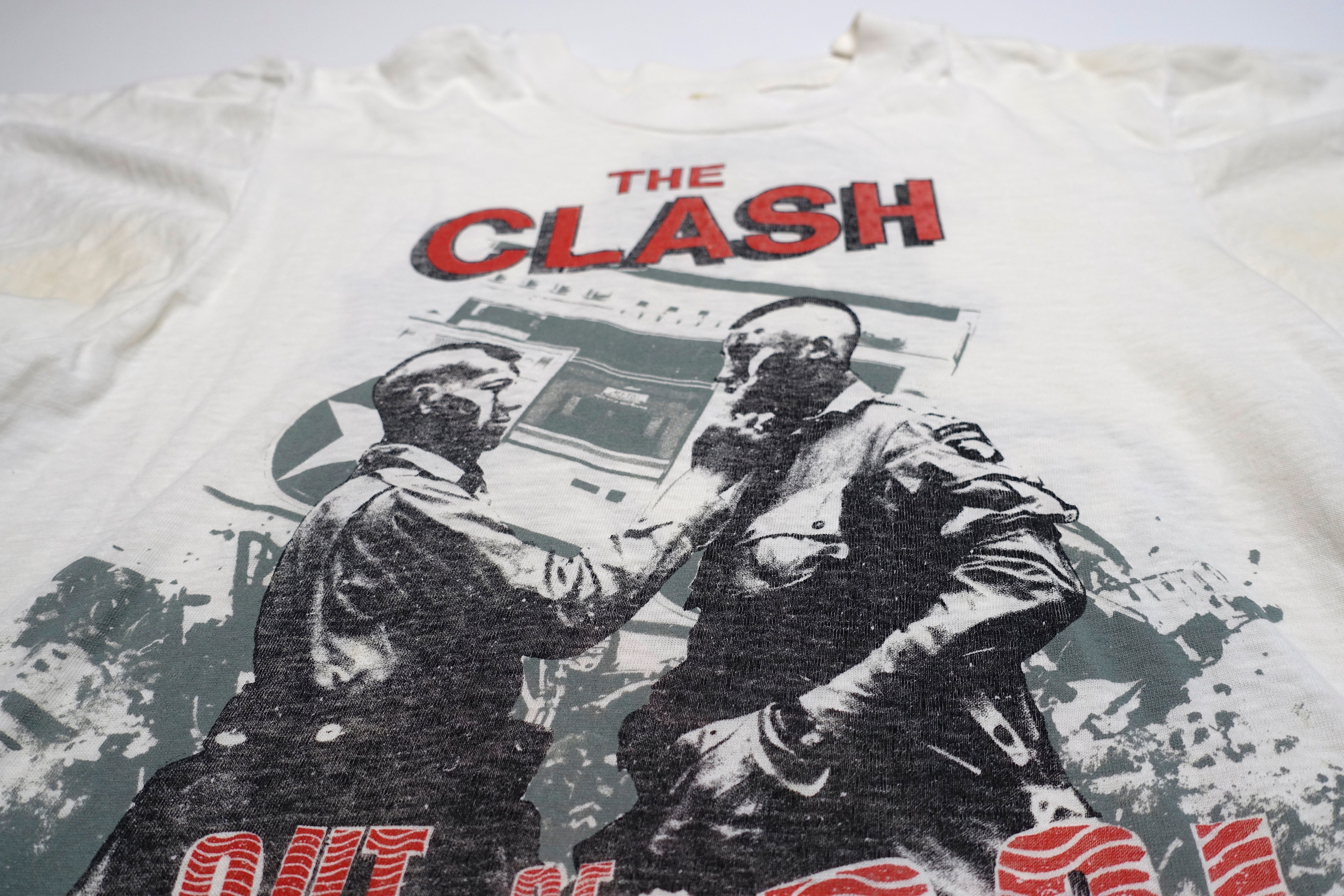 Clash – Out Of Control / Mohawk Revenge 1984 Tour Shirt Size Medium