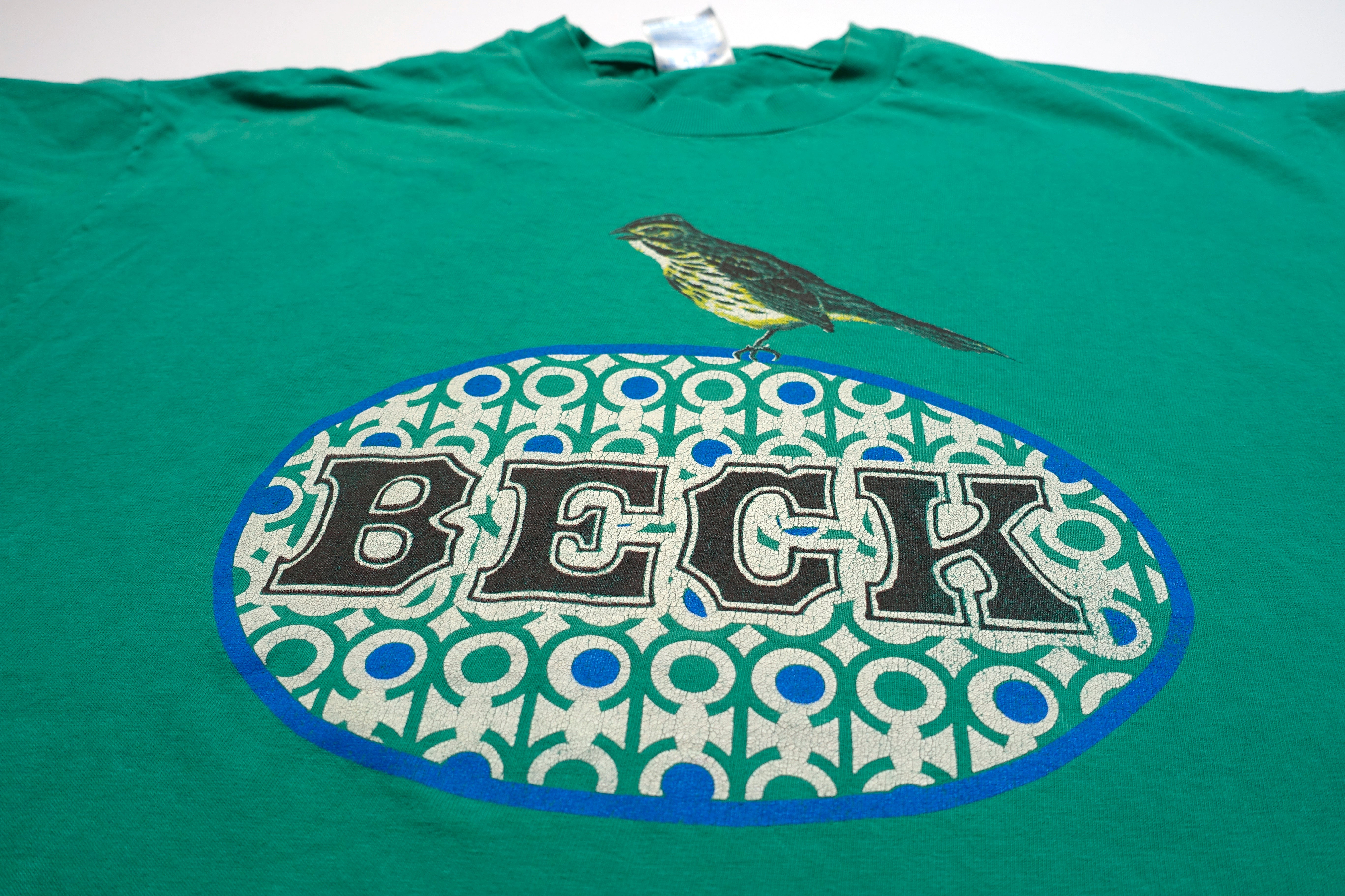 Beck – Where It's At 90's Tour Shirt 1 (Green) Size XL