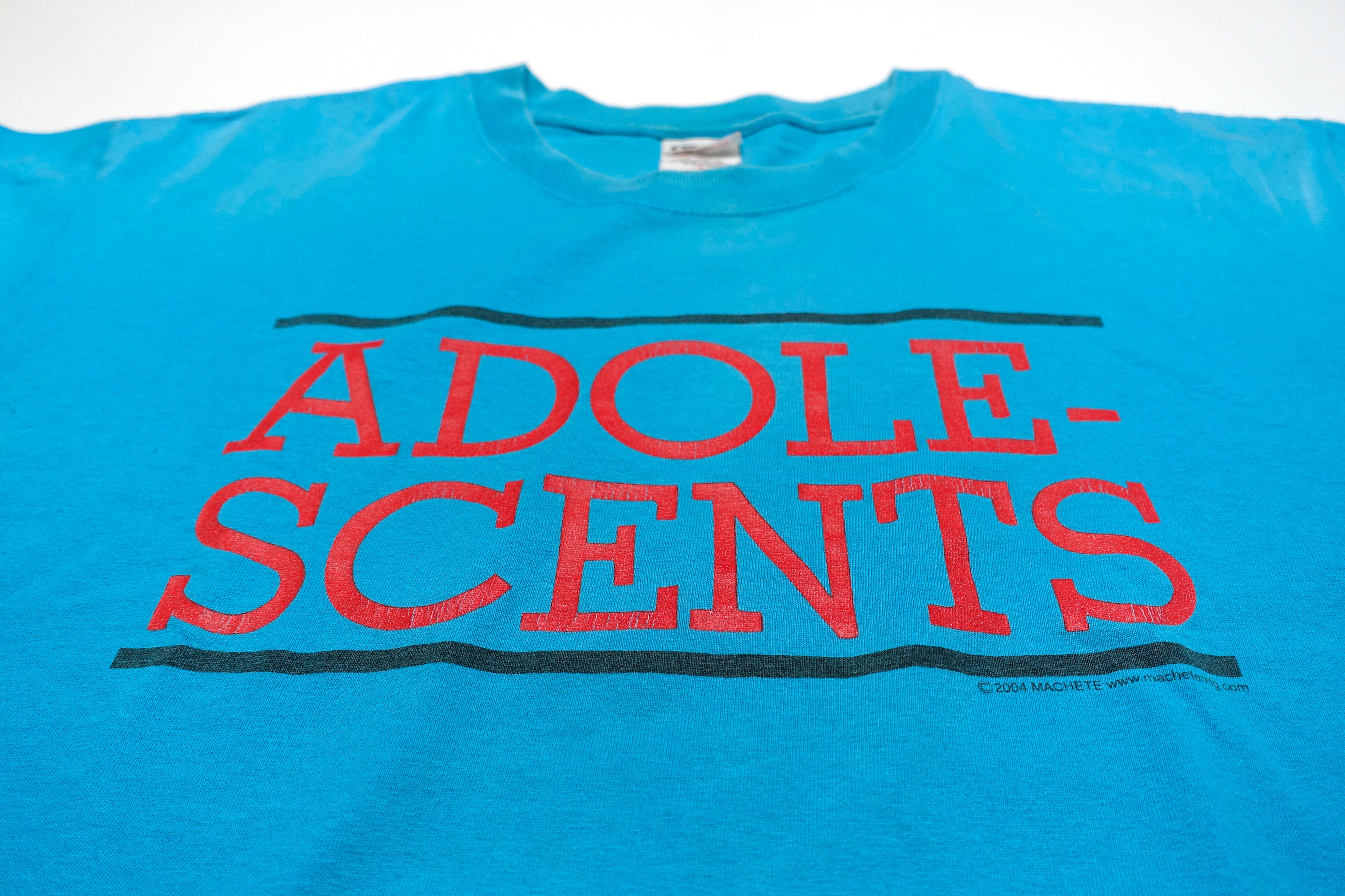 Adolescents - Bars Logo Tour Shirt Size Large