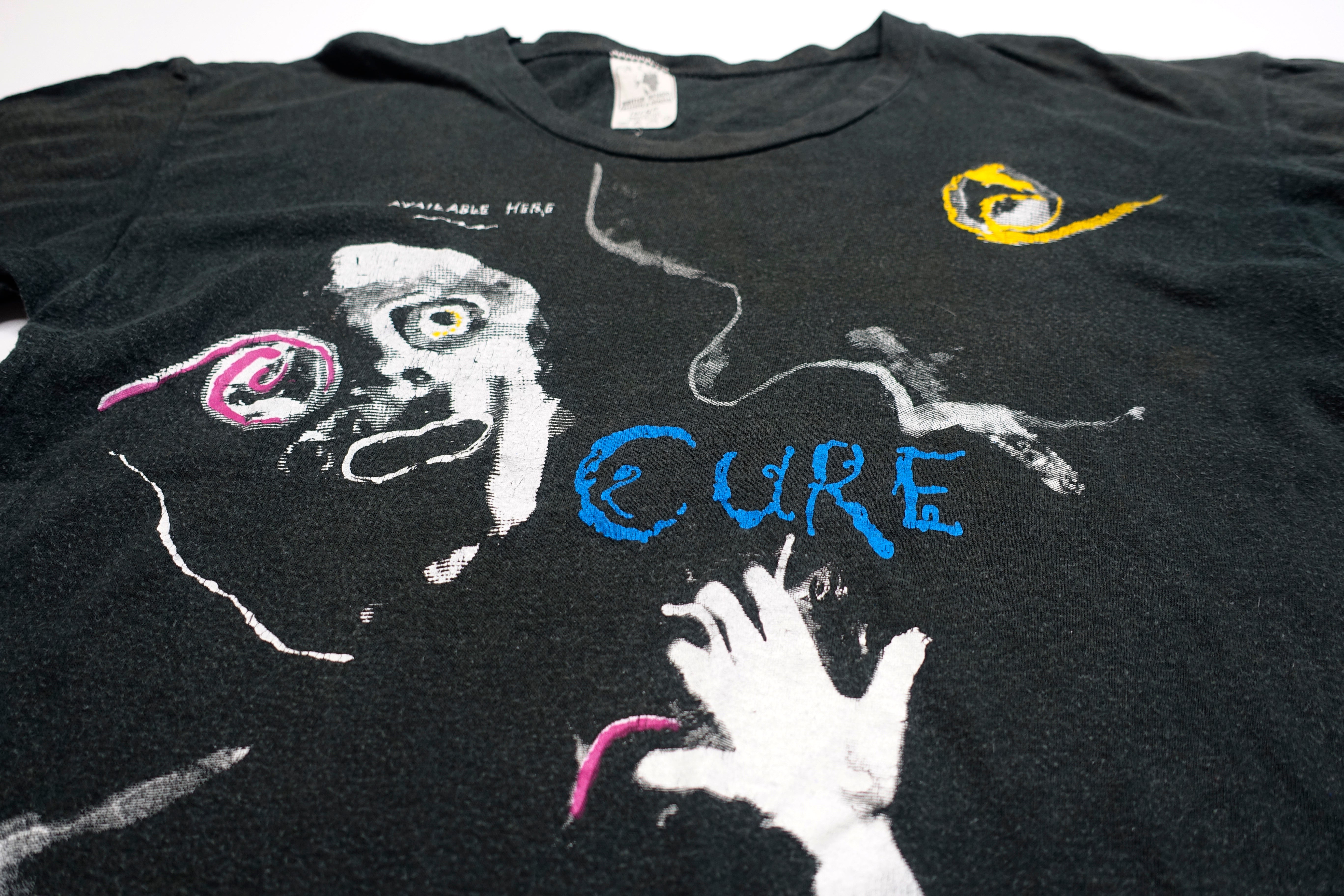 Cure - Head On The Door / Available Here 1985 Tour Shirt Size Large