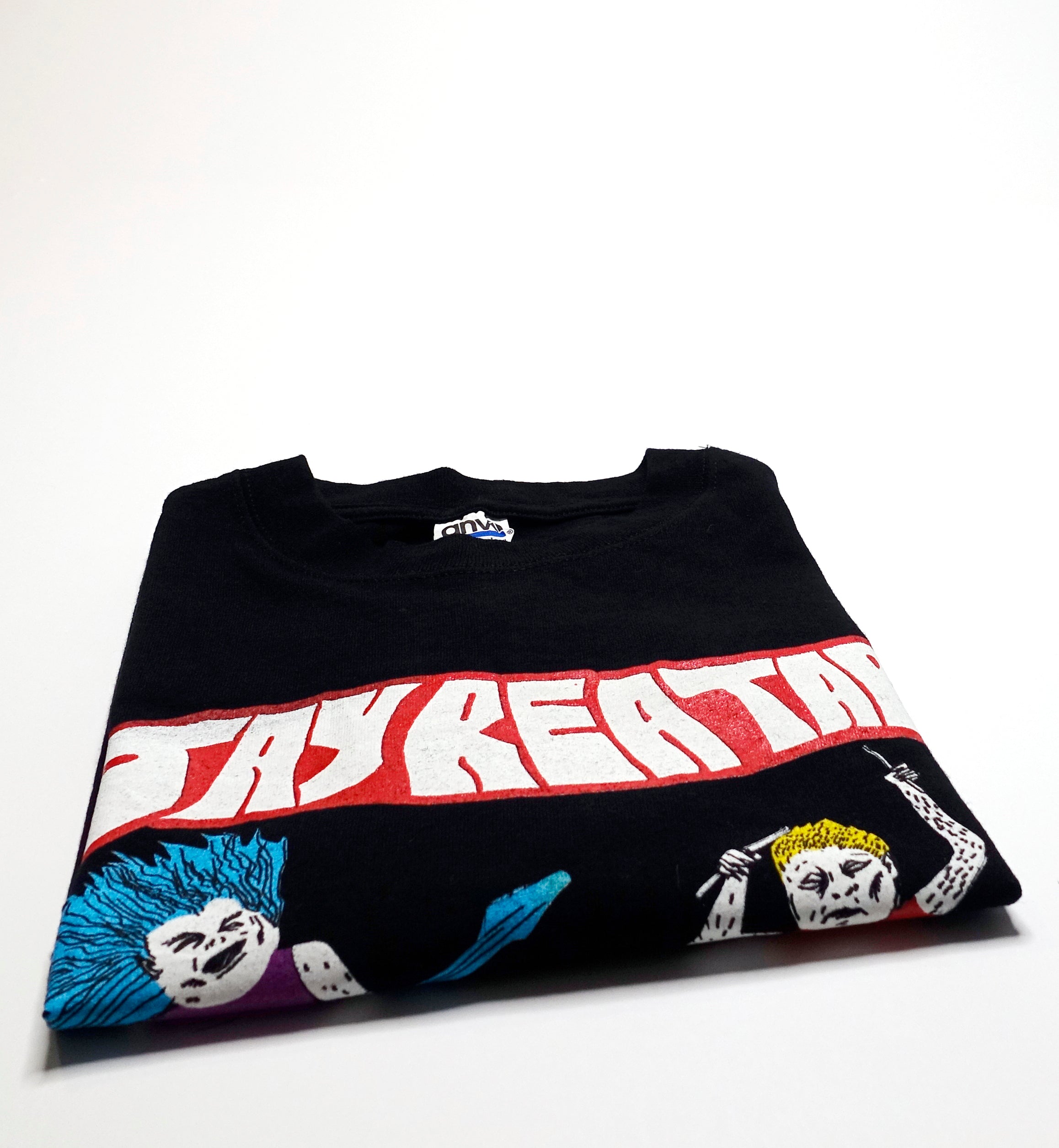 Jay Reatard - Cartoon Band 200? Tour Shirt Size Large